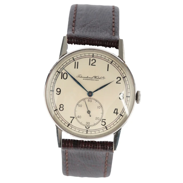 A gentleman's stainless steel International Watch Company ma...
