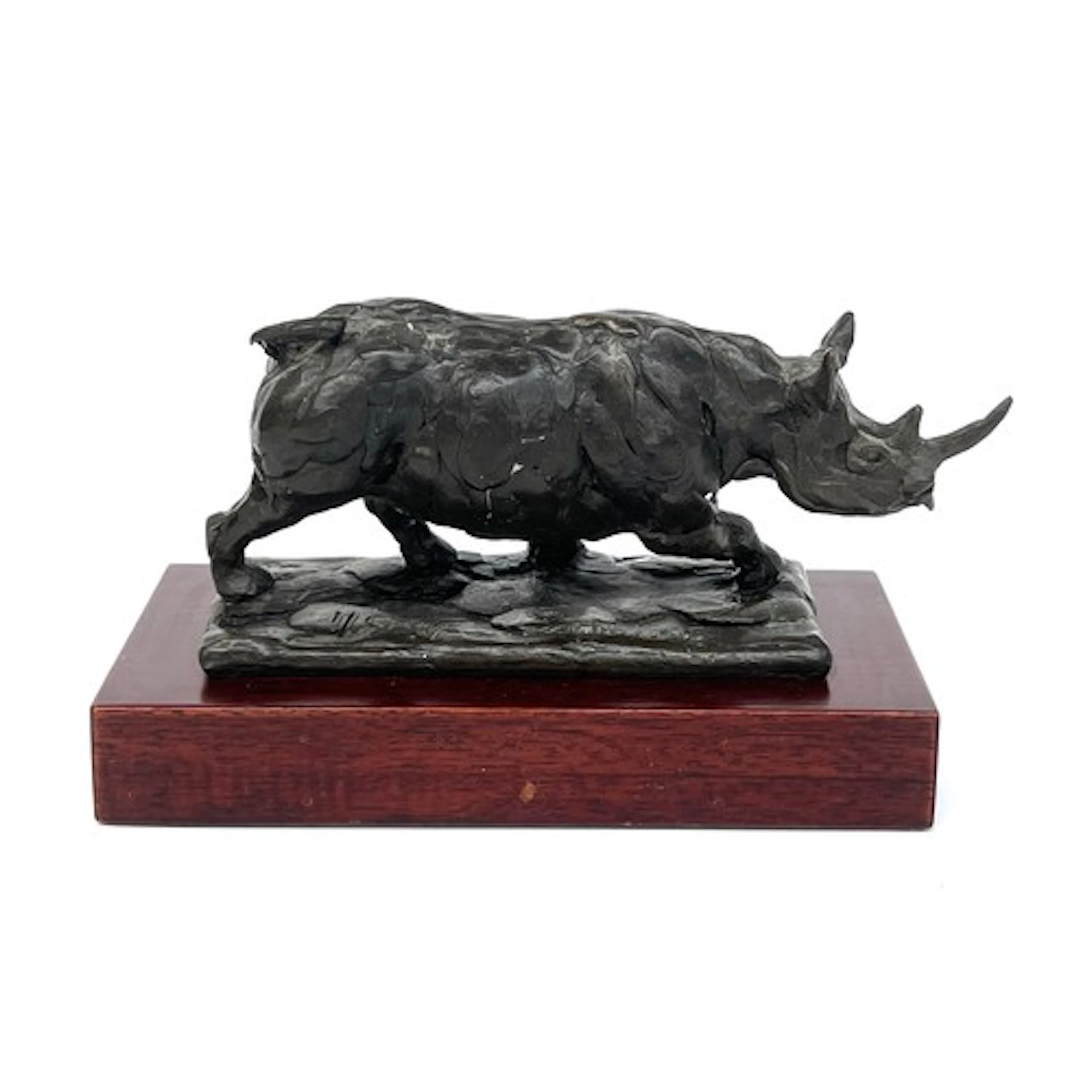Mark Coreth (British, b.1958), bronze resin sculpture of a r...