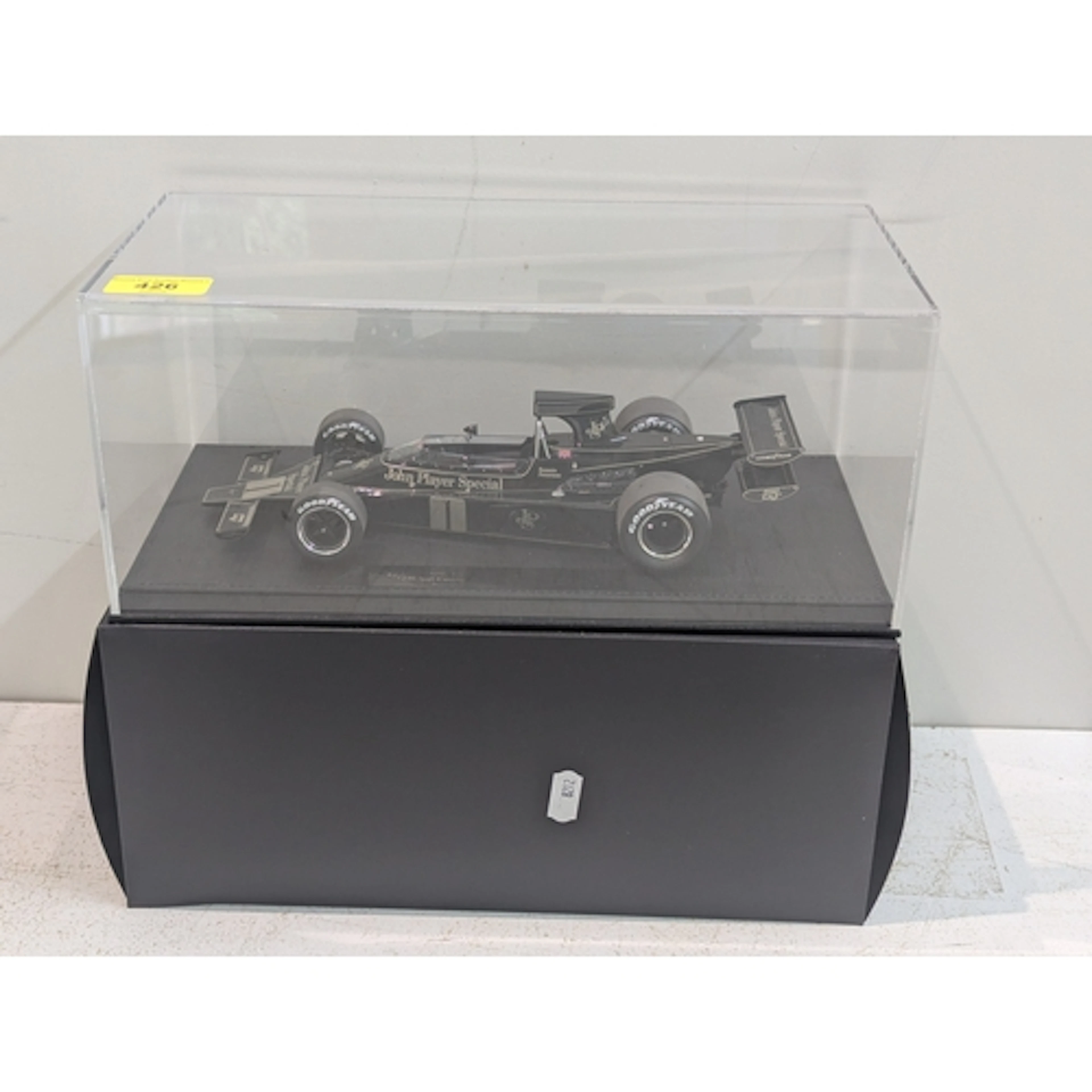 A GP Replica model 1:18 scale of the lotus 76 driven by Ronn...