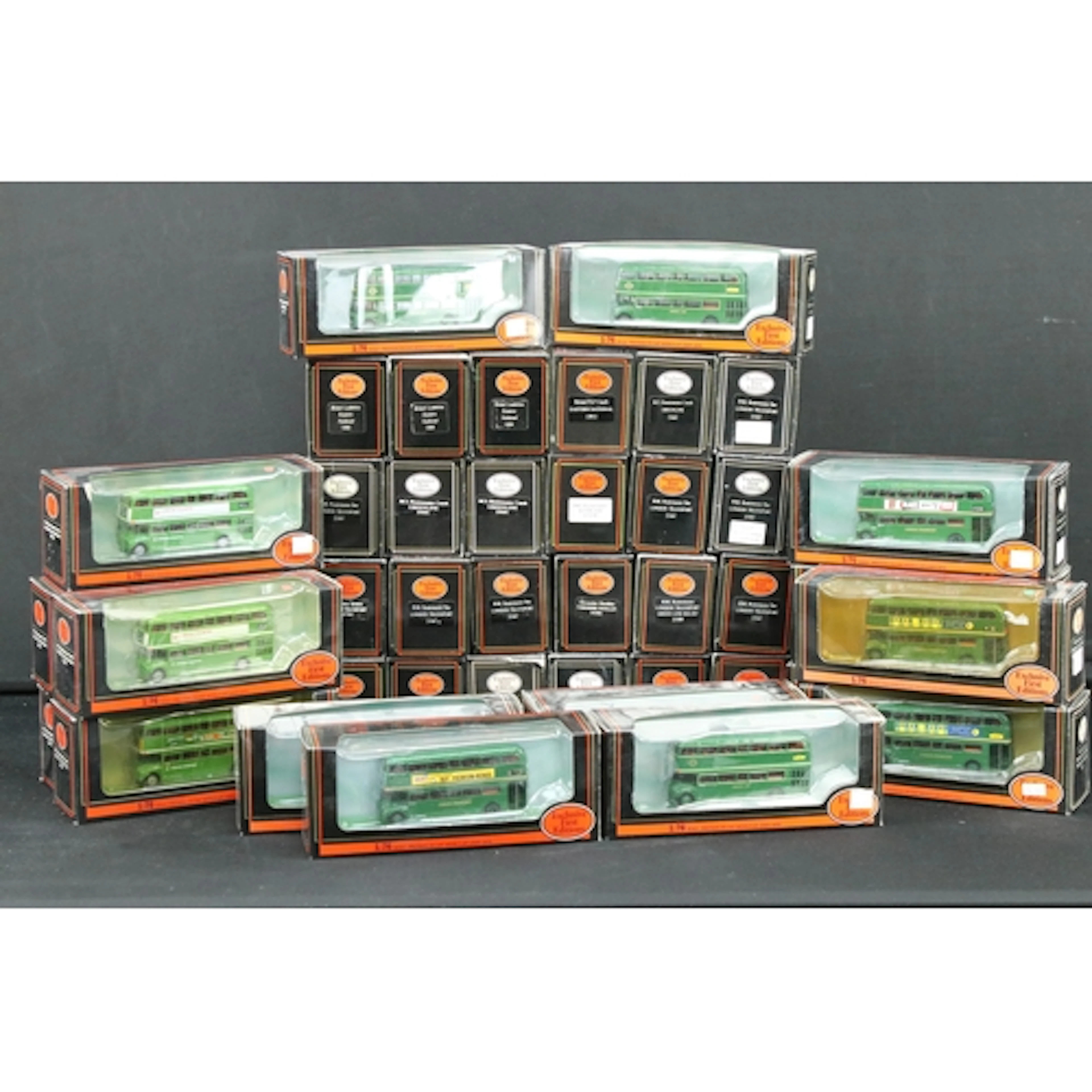 40 Boxed EFE Exclusive First Editions diecast model buses to...
