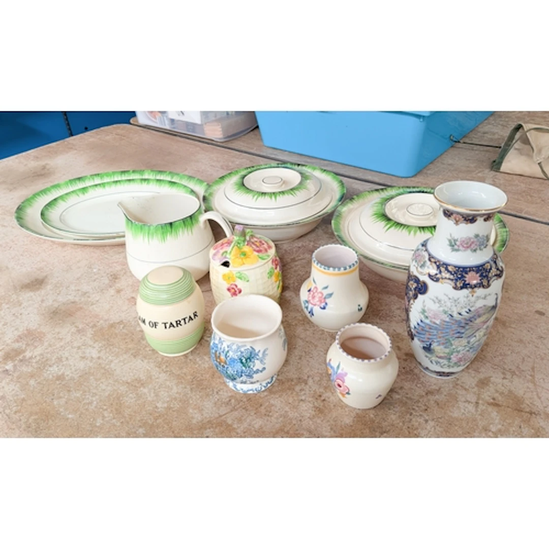 Grassmere tableware together with two small traditional Pool...