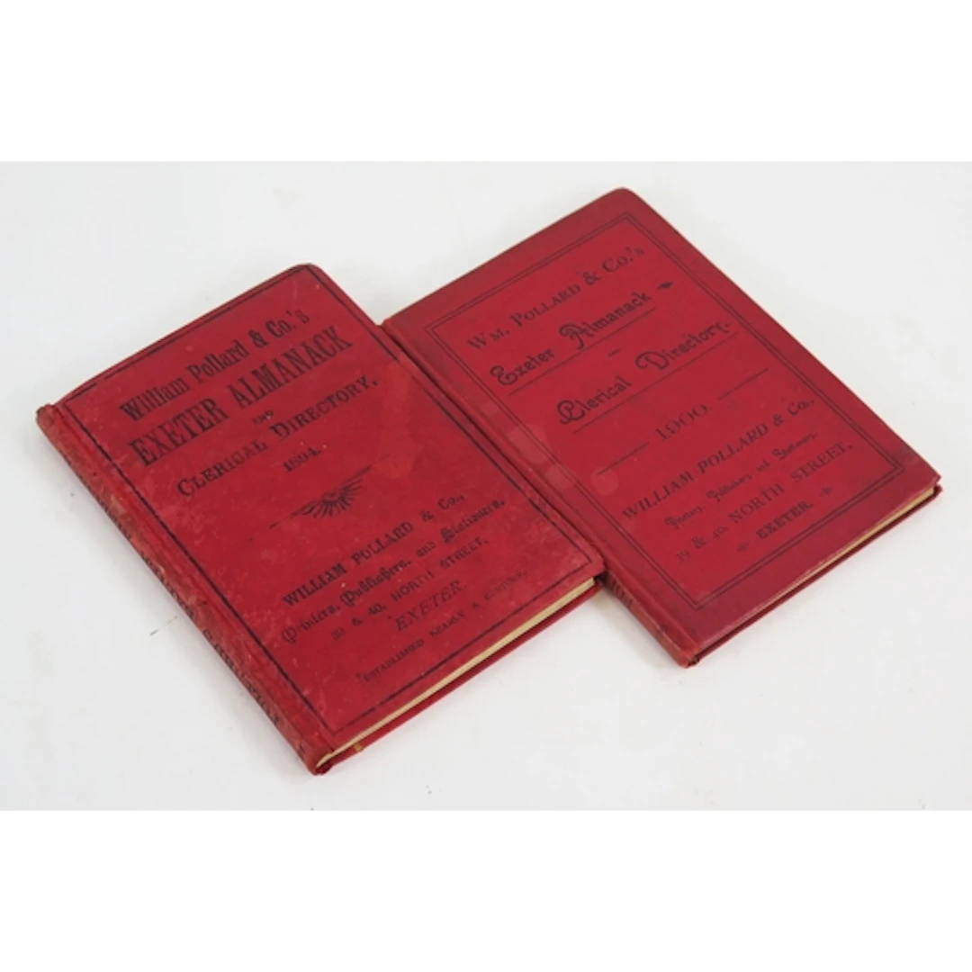 William Pollard & Co.'s Exeter Almanack 1894, cloth, illus.,...