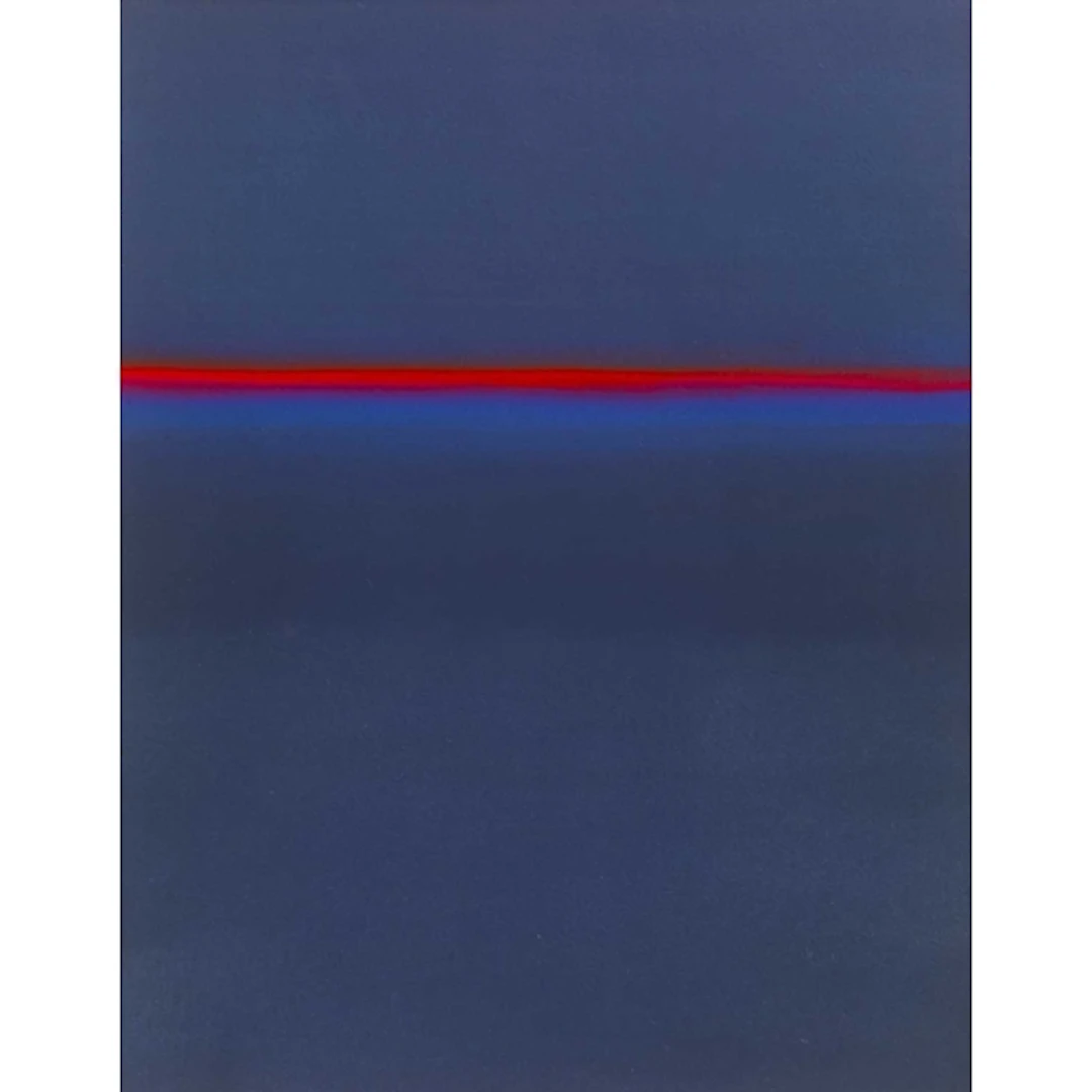 § John MILLER (1931-2002) Dark Horizon Gouache, stamp signe...