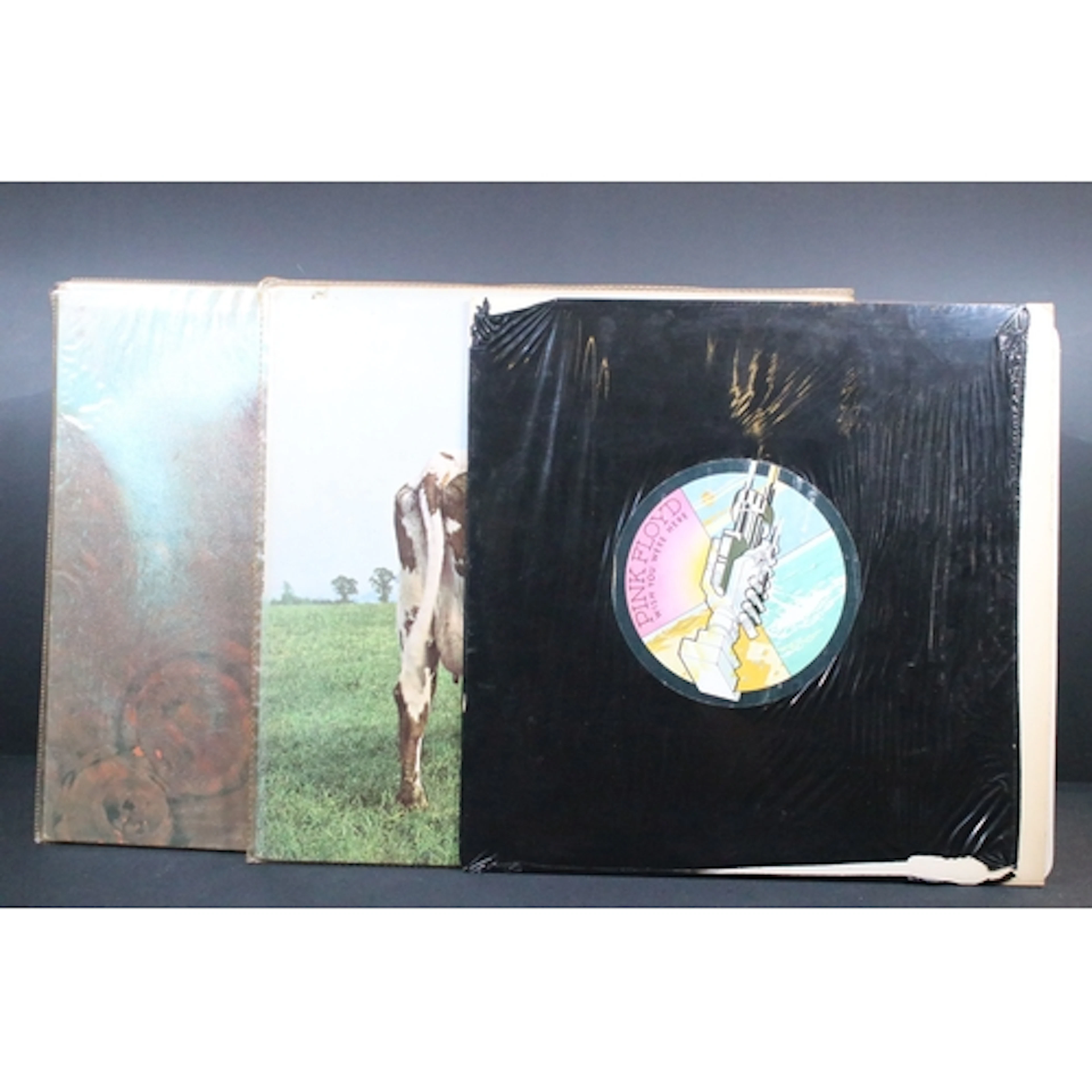 Vinyl - 3 Pink Floyd UK pressing LP’s to include: Wish You W...
