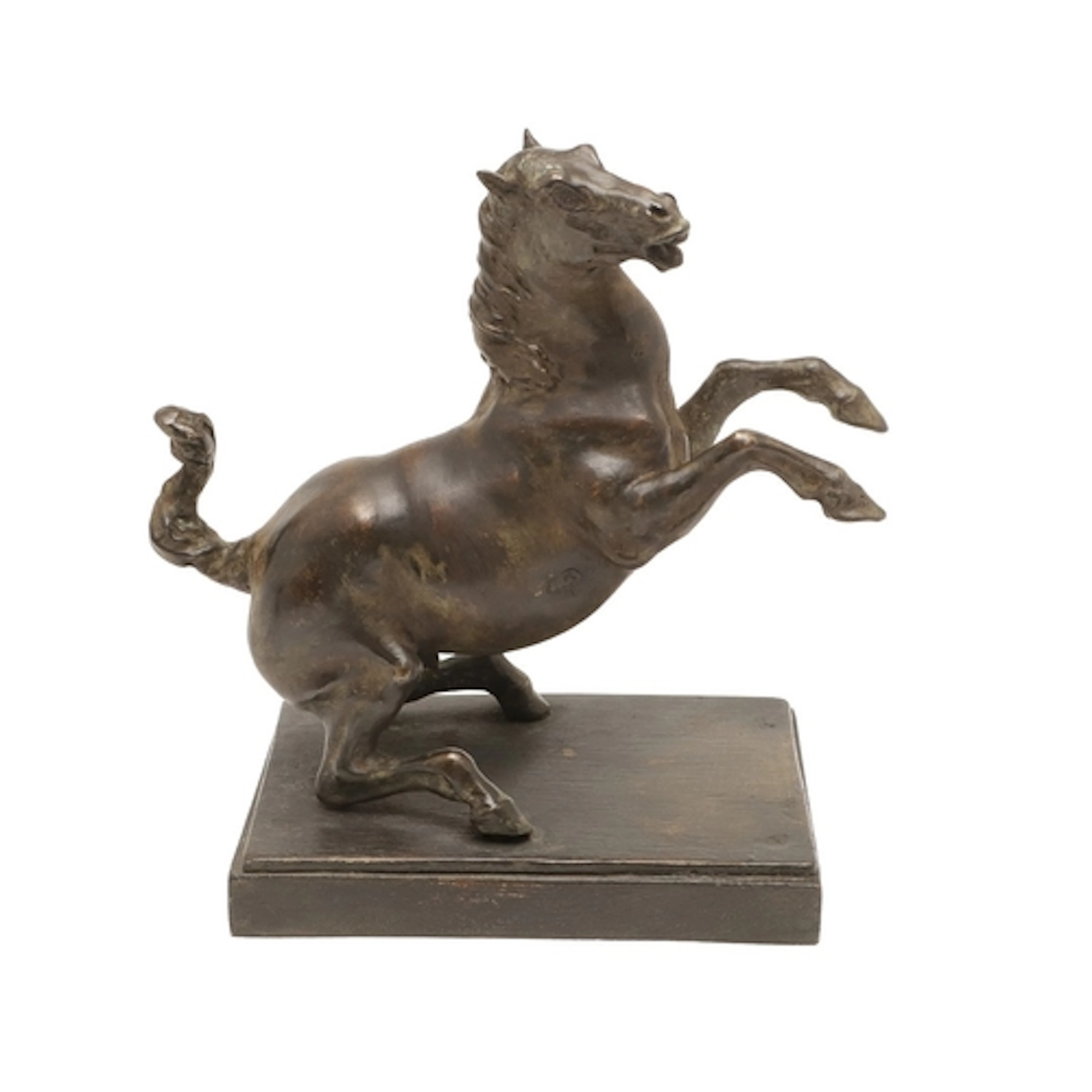 AFTER THE ANTIQUE. An Italian Grand Tour type patinated bron...
