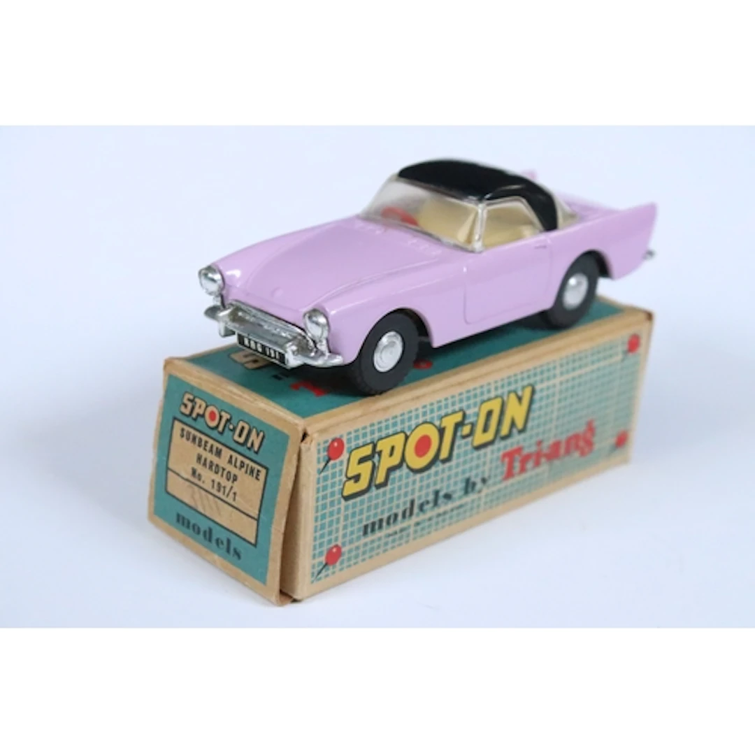 Boxed Triang Spot On 191/1 Sunbeam Alpine Hardtop diecast mo...