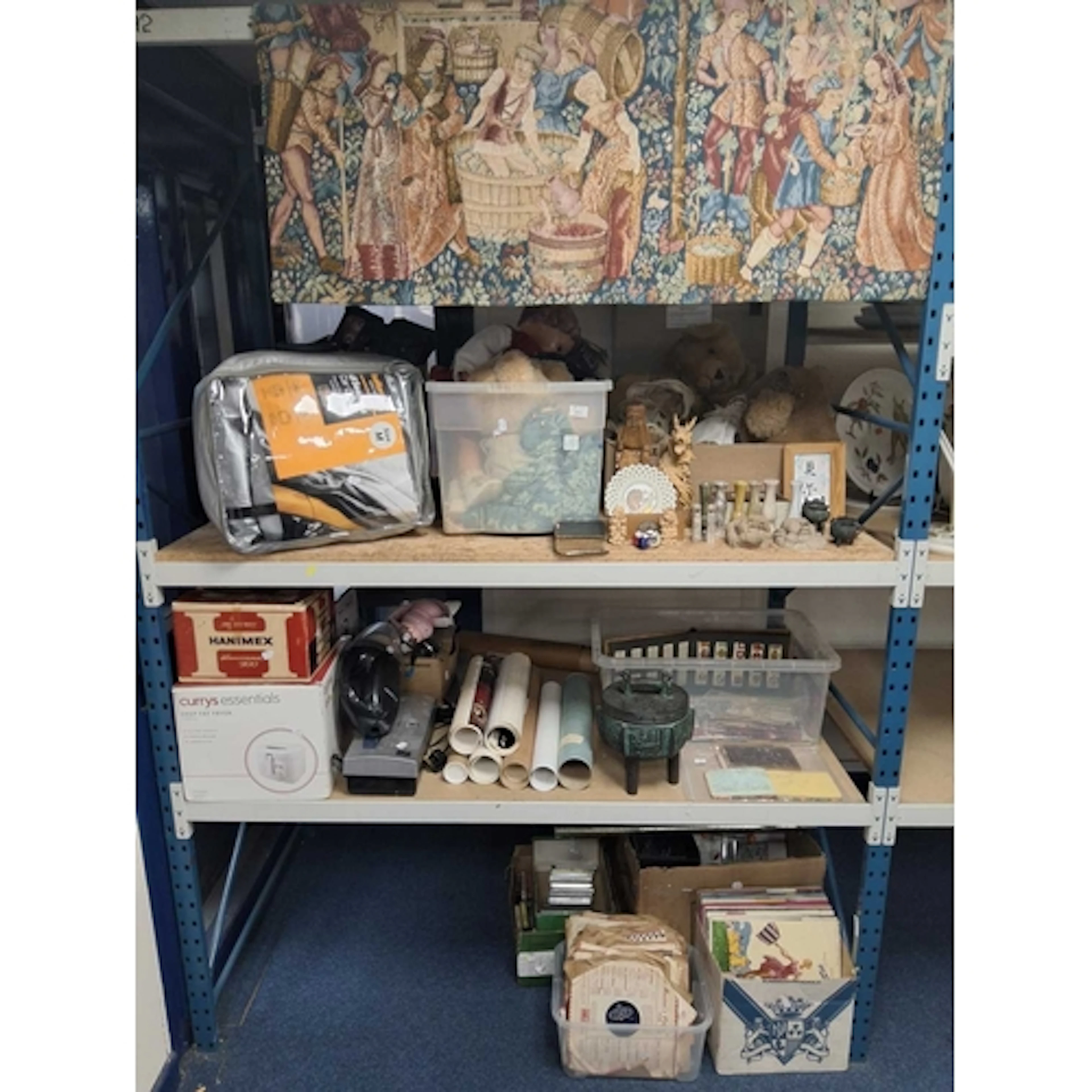 THIRTEEN BOXES OF MISCELLANEOUS HOUSEHOLD ITEMS to include t...