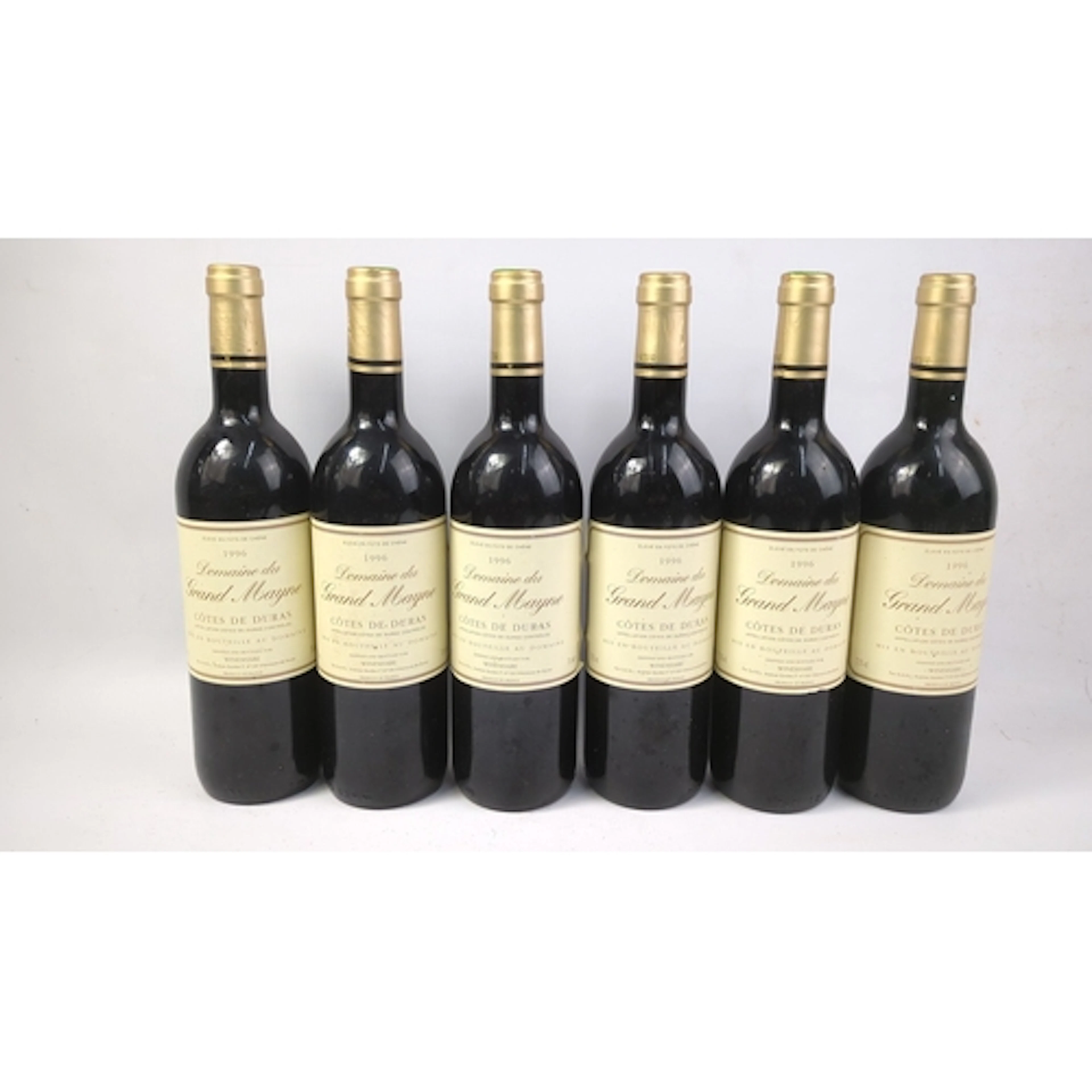 6 x bottles of 1996 Domaine du Grand Mayne, Côtes de Duras, ...