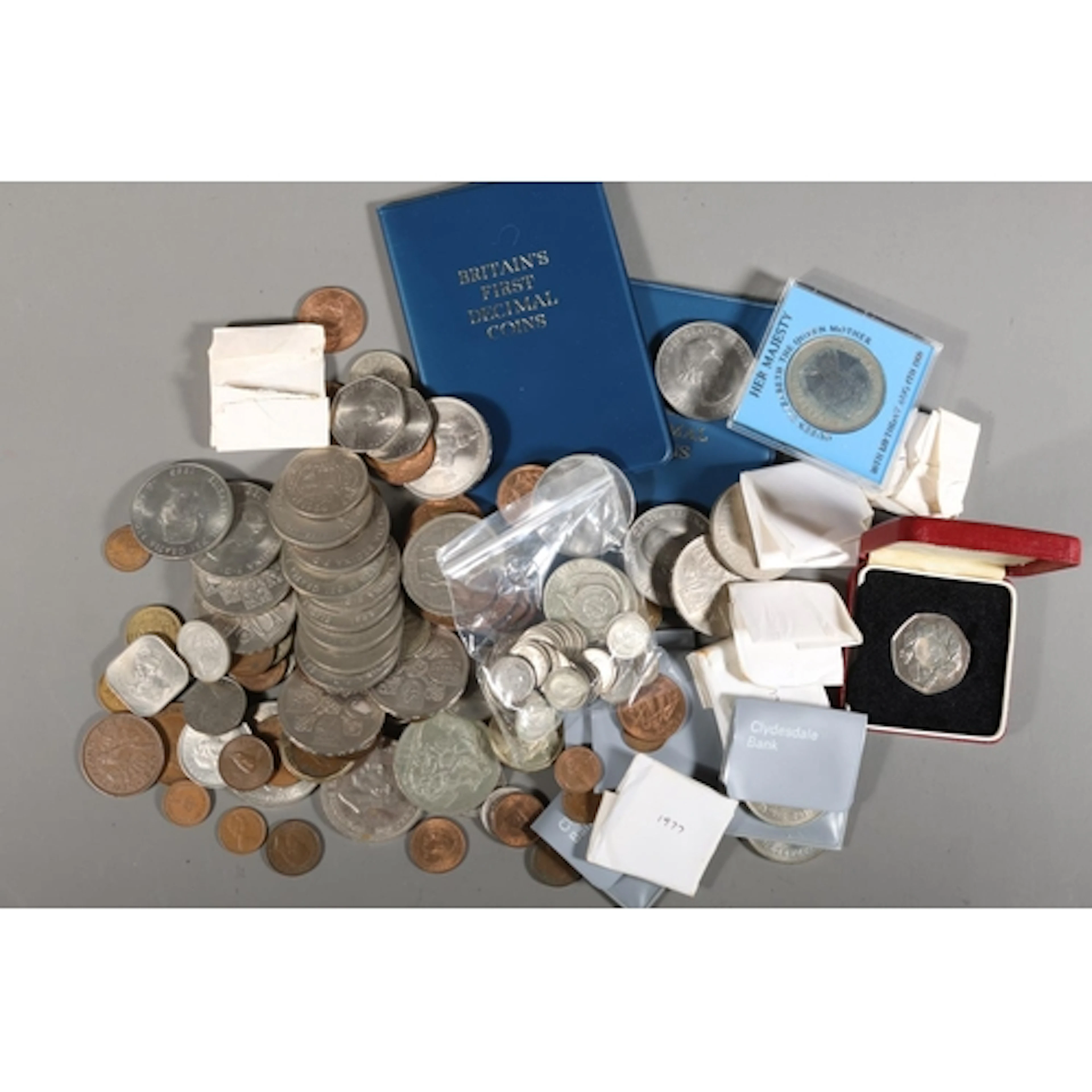 UNITED STATES OF AMERICA USA Kennedy half dollars 1964 x2, 1...