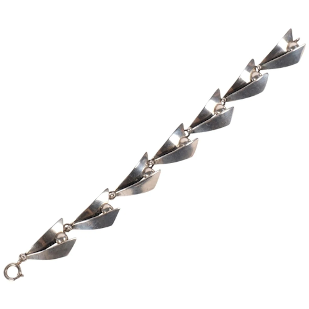 CARL OVE FRYDENSBERG - a Danish sterling silver bracelet