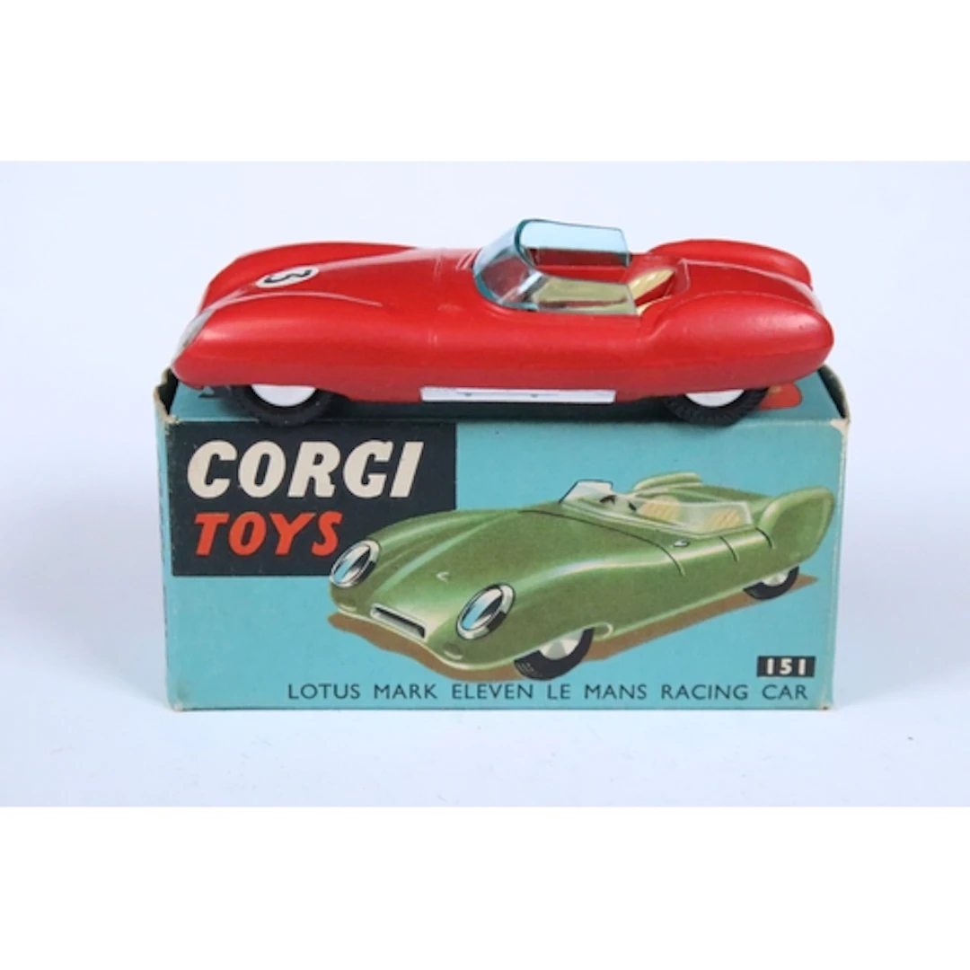 Boxed Corgi 151 Lotus Mark Eleven Le Mans Racing Car diecast...