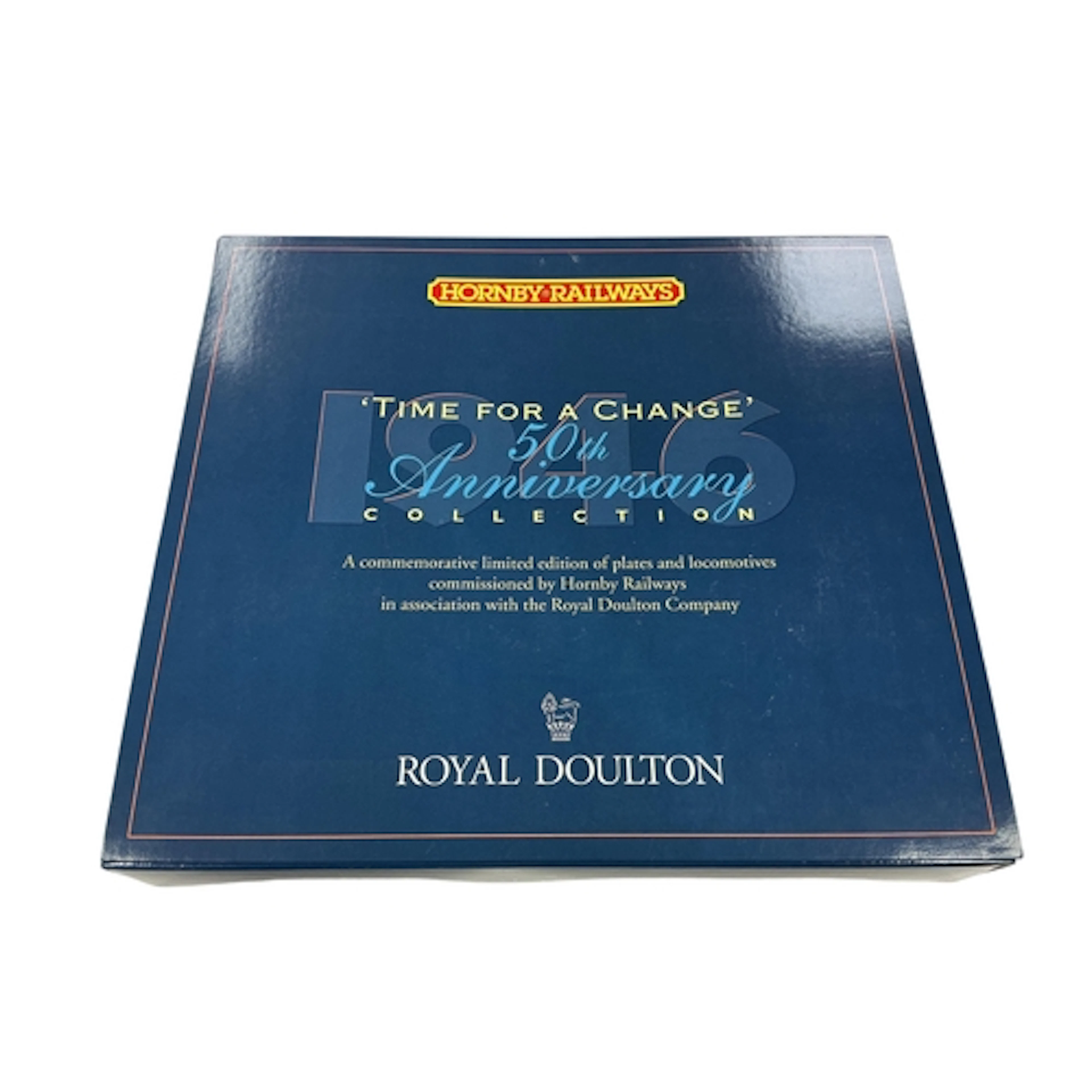 A boxed Hornby Railways with Royal Doulton 00 gauge SR Schoo...