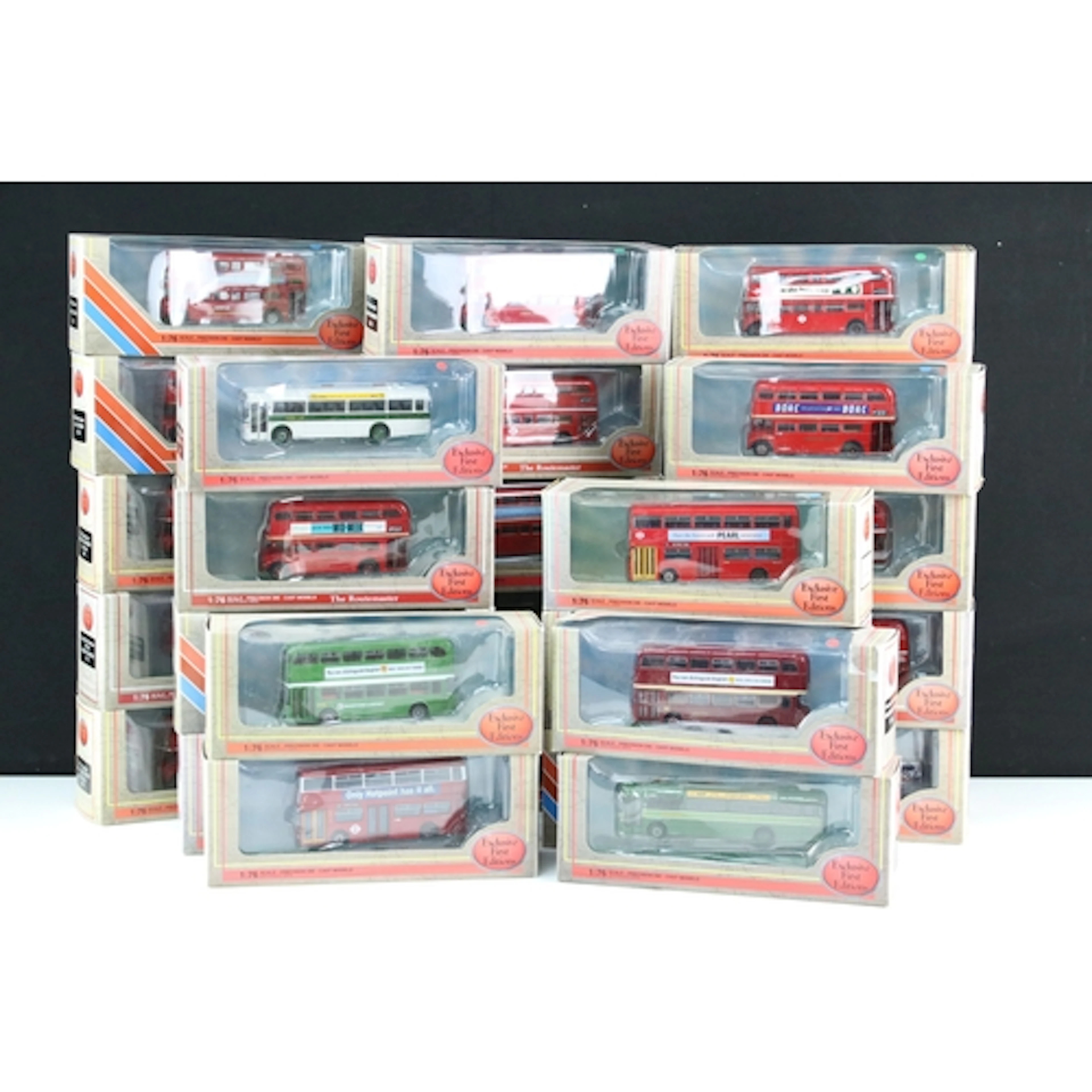 30 Boxed EFE Exclusive First Editions diecast model buses to...