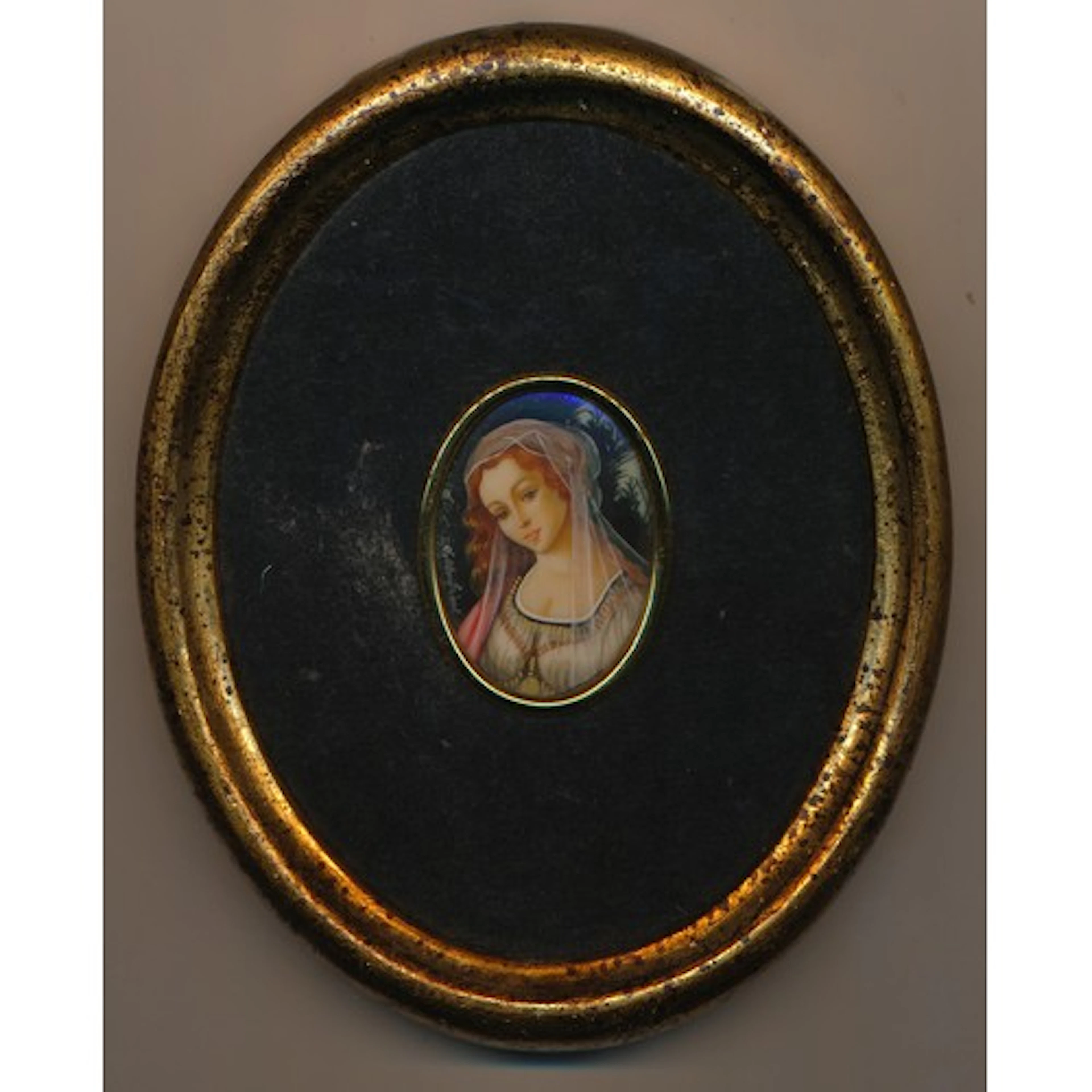 Anna Manfriani (Italian, 20th Century), Portrait of a red h...