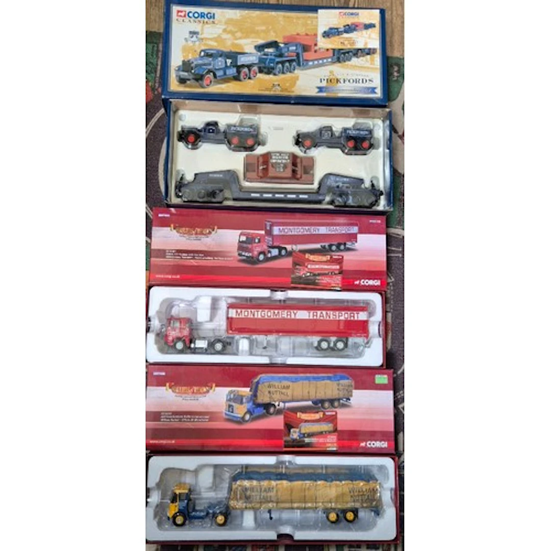 A group of three Corgi diecast sets comprising of a 55201, a...