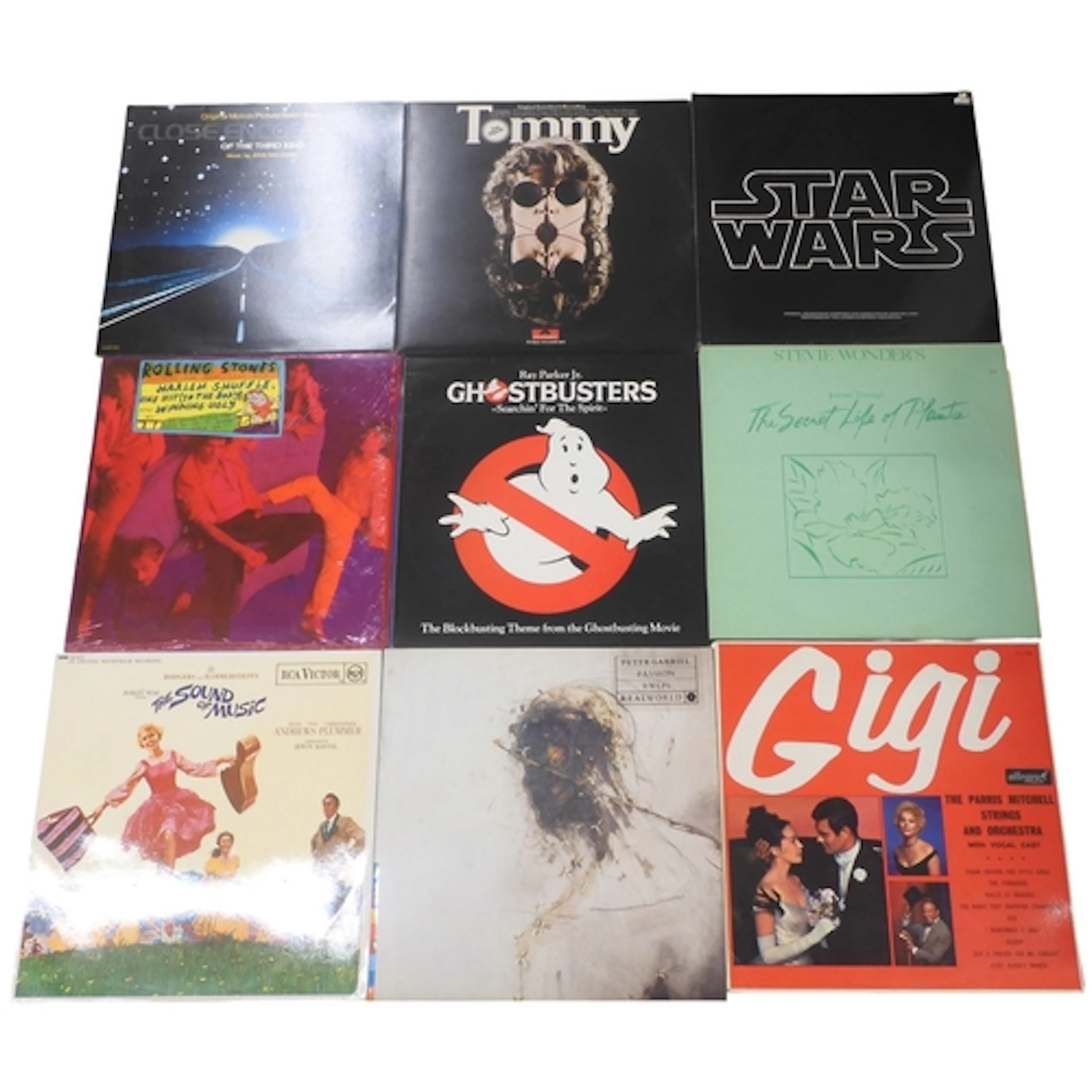 ROCK/PROG/NEW WAVE/POP/SOUNDTRACK - A good box of mixed...