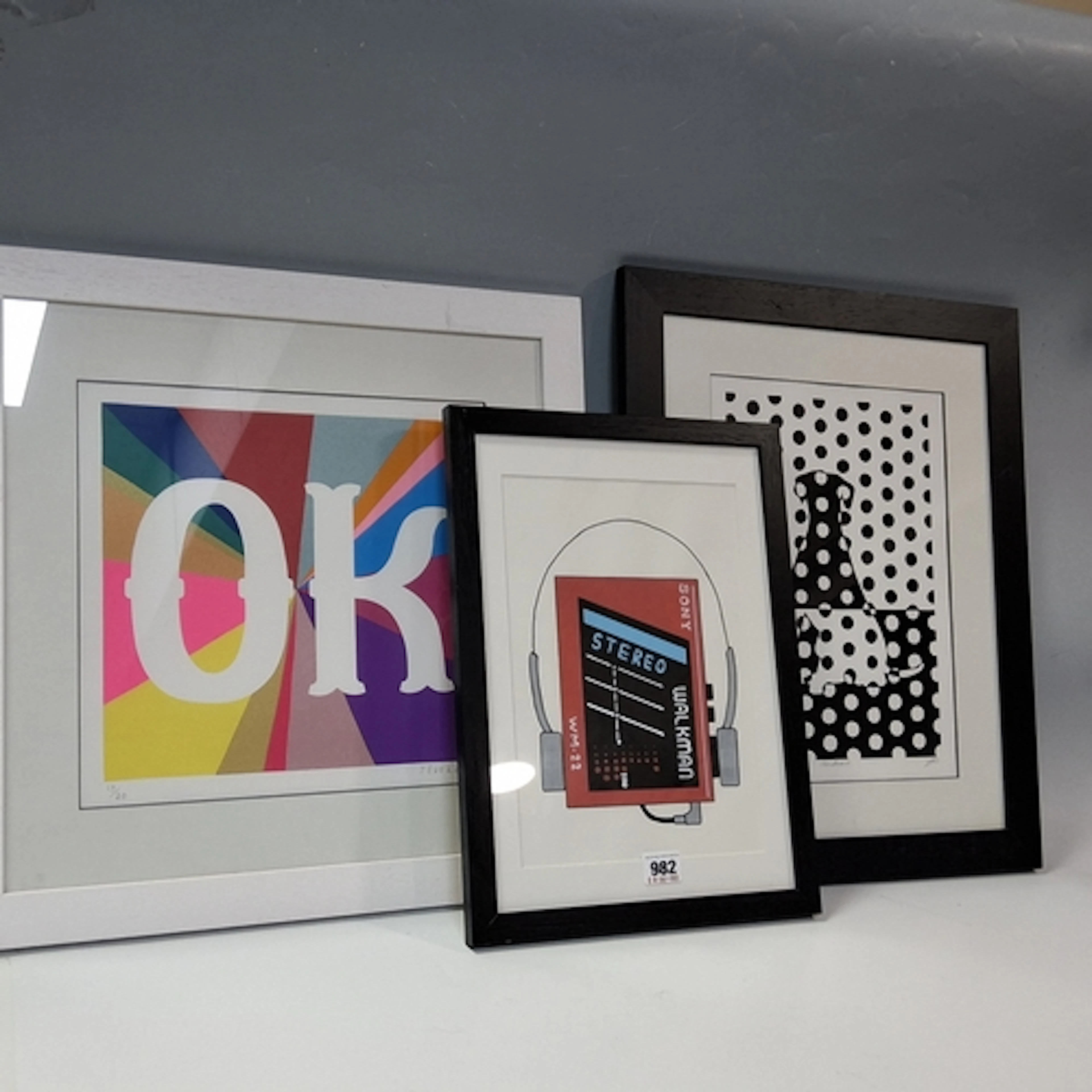 JESS WILSON (BRITISH CONTEMPORARY) 'OK', a limited edition s...