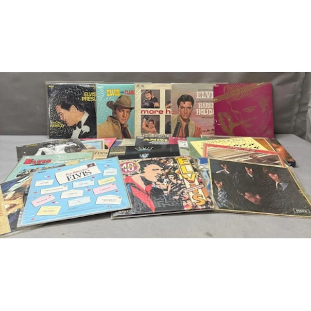 A selection of vinyl LP's and some singles to include Elton ...
