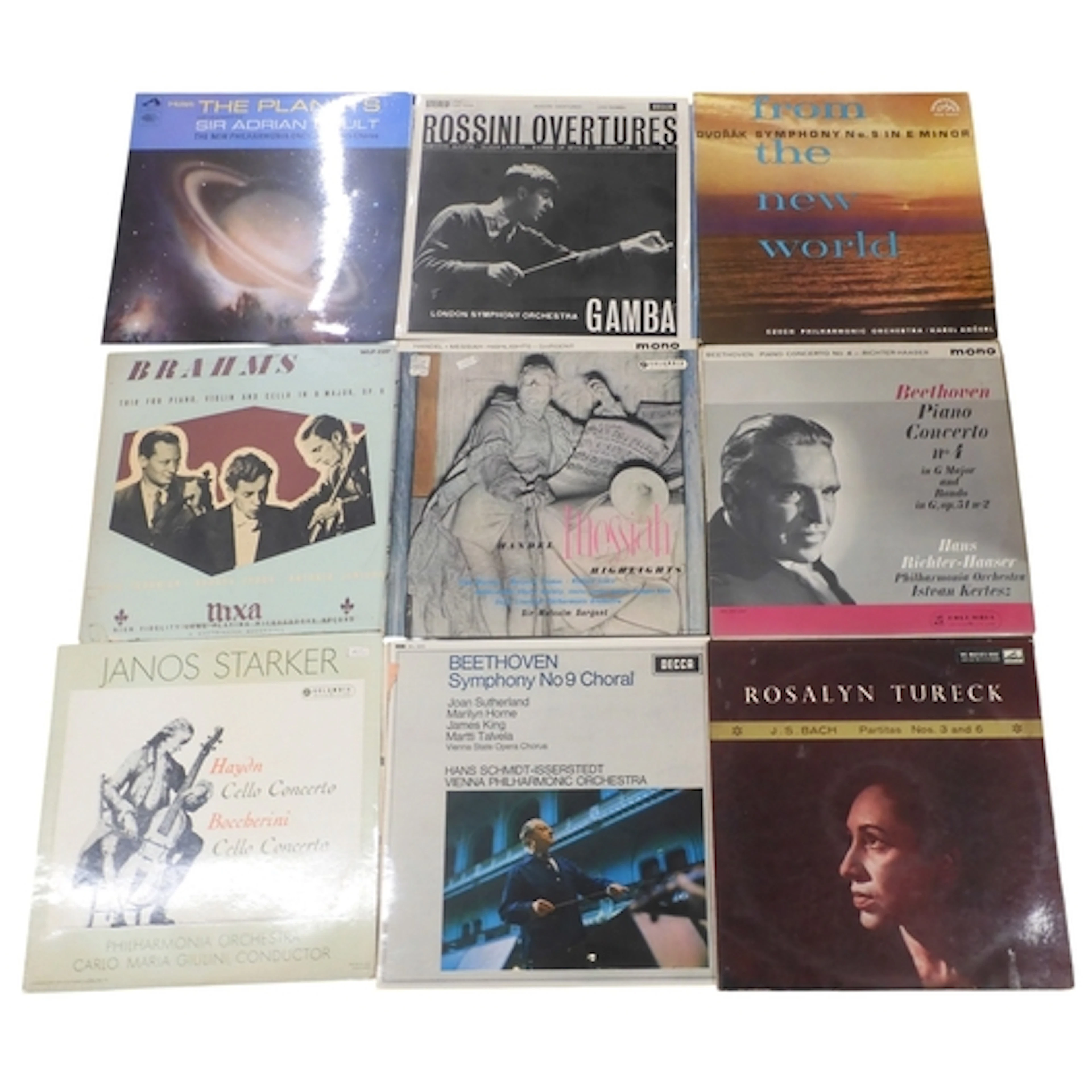 CLASSICAL - Three Boxes of mixed classical vinyl record...