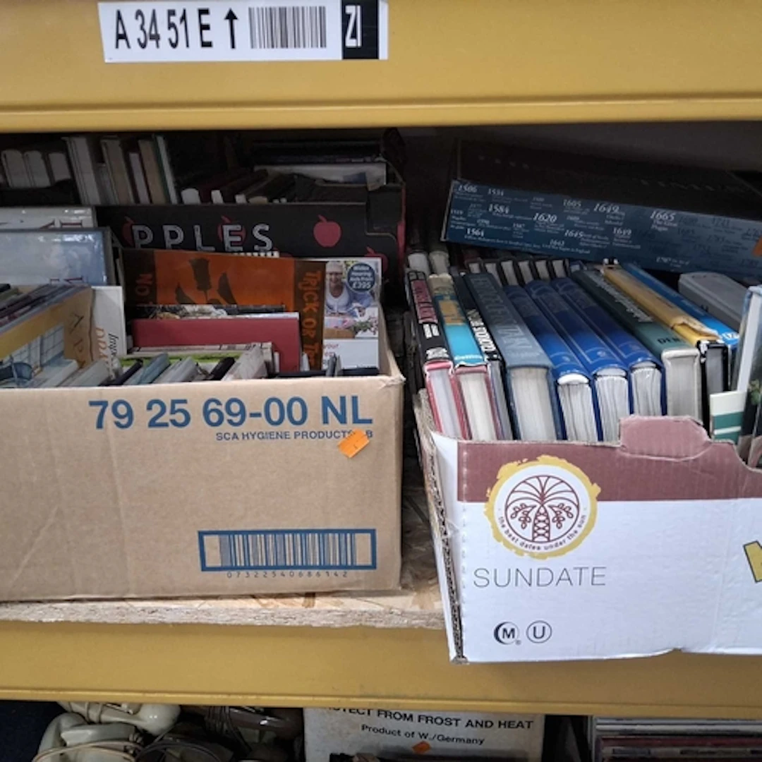 FIVE BOXES OF MIXED BOOKS to include approximately one hundr...