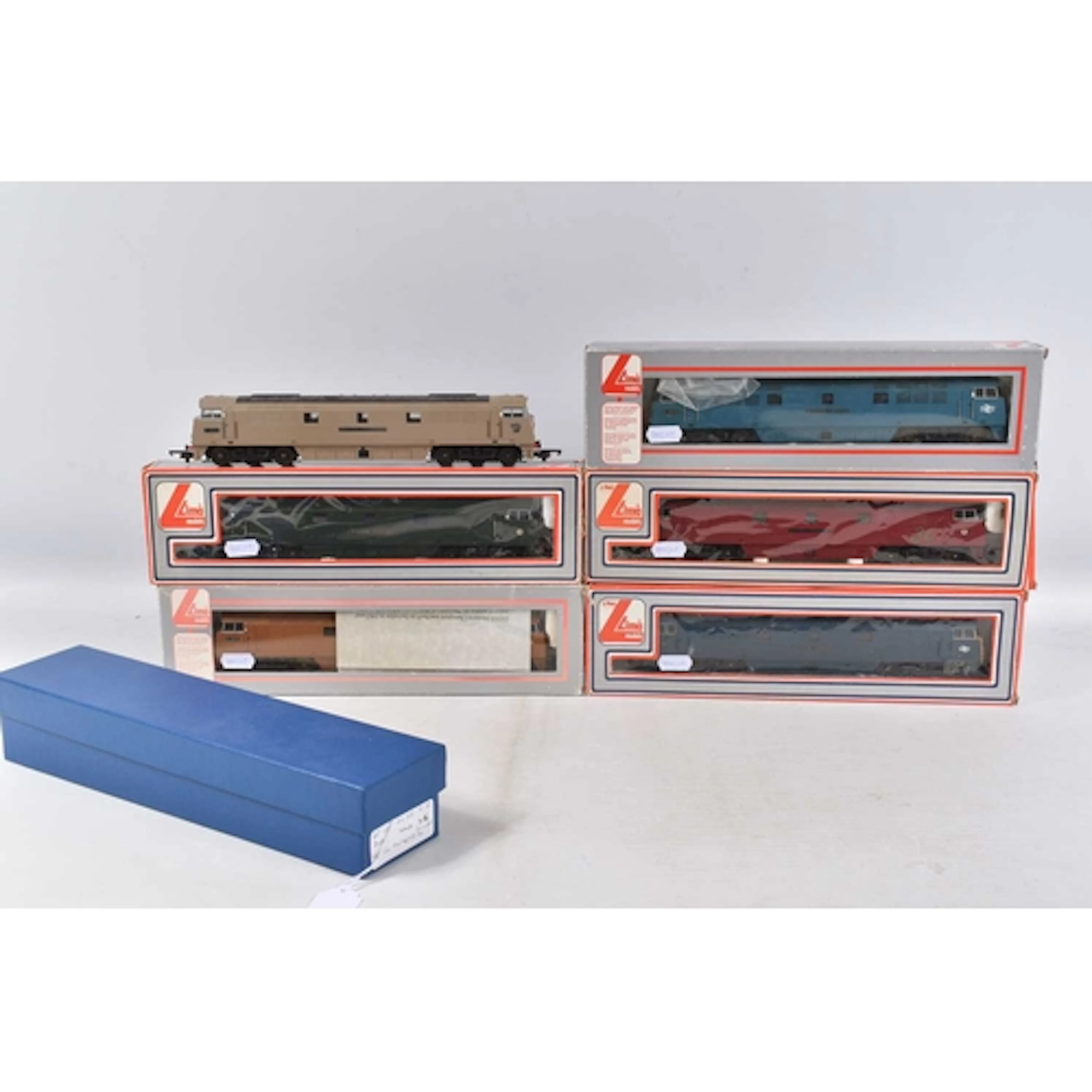 SIX BOXED LIMA OO GAUGE CLASS 52 WESTERN LOCOMOTIVES, renumb...