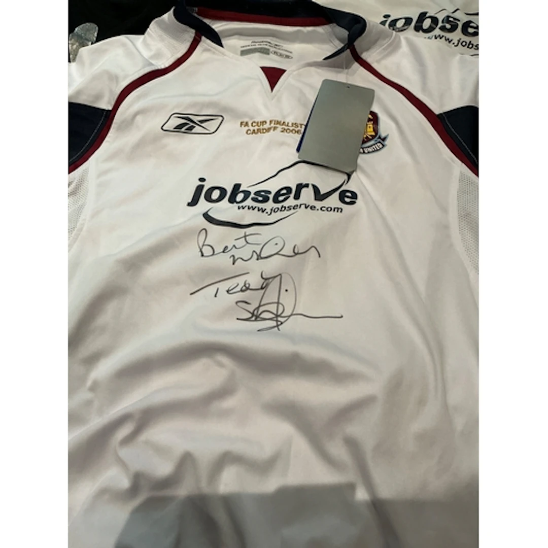 West Ham Football Shirt Collection: Includes 5 official shir...