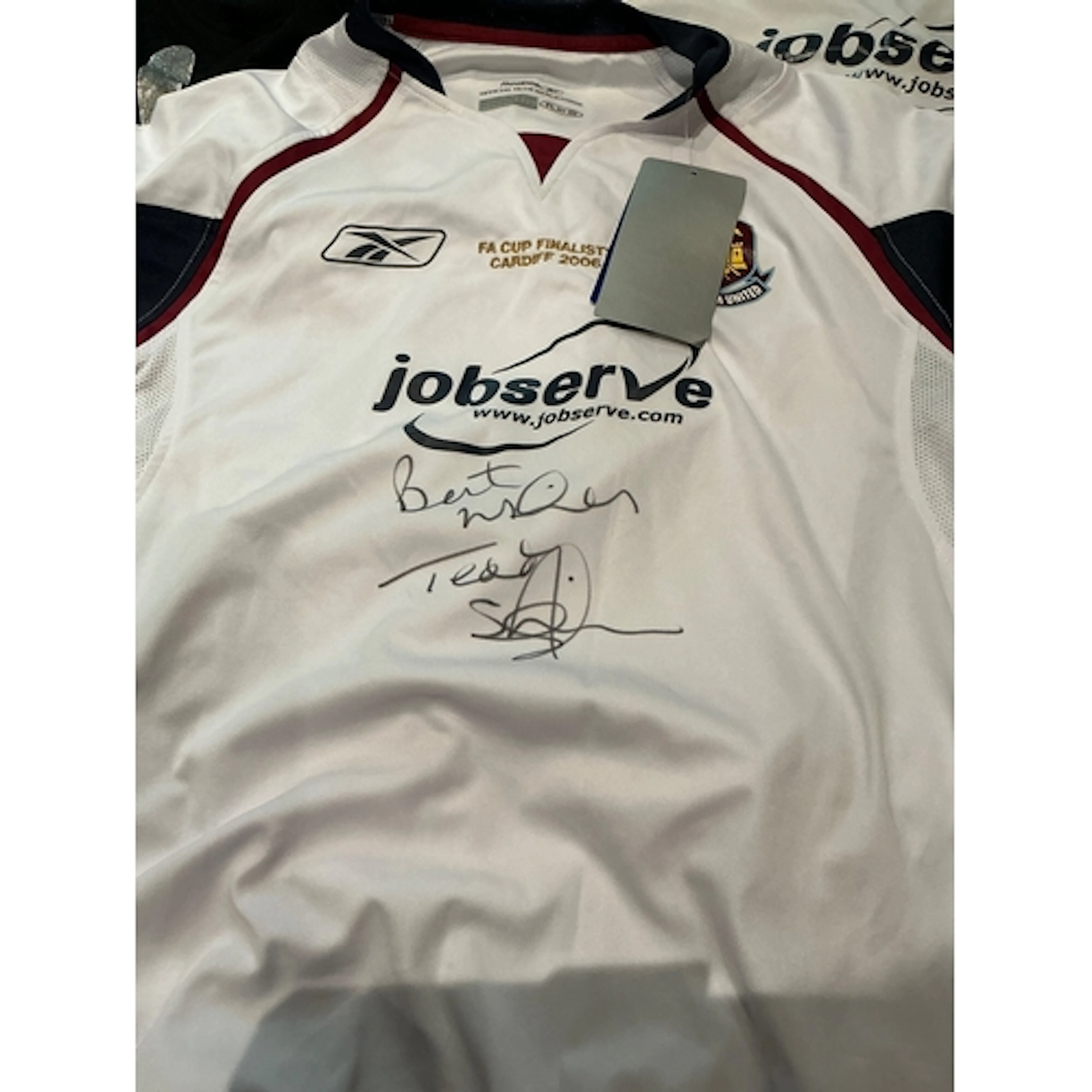West Ham Football Shirt Collection: Includes 5 official shir...