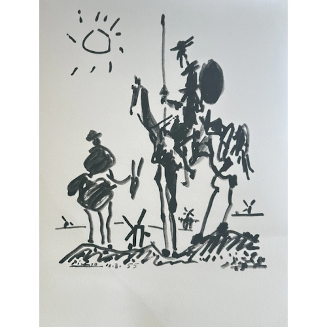 AFTER PABLO PICASSO: THREE LITHOGRAPHS All signed in the pla...