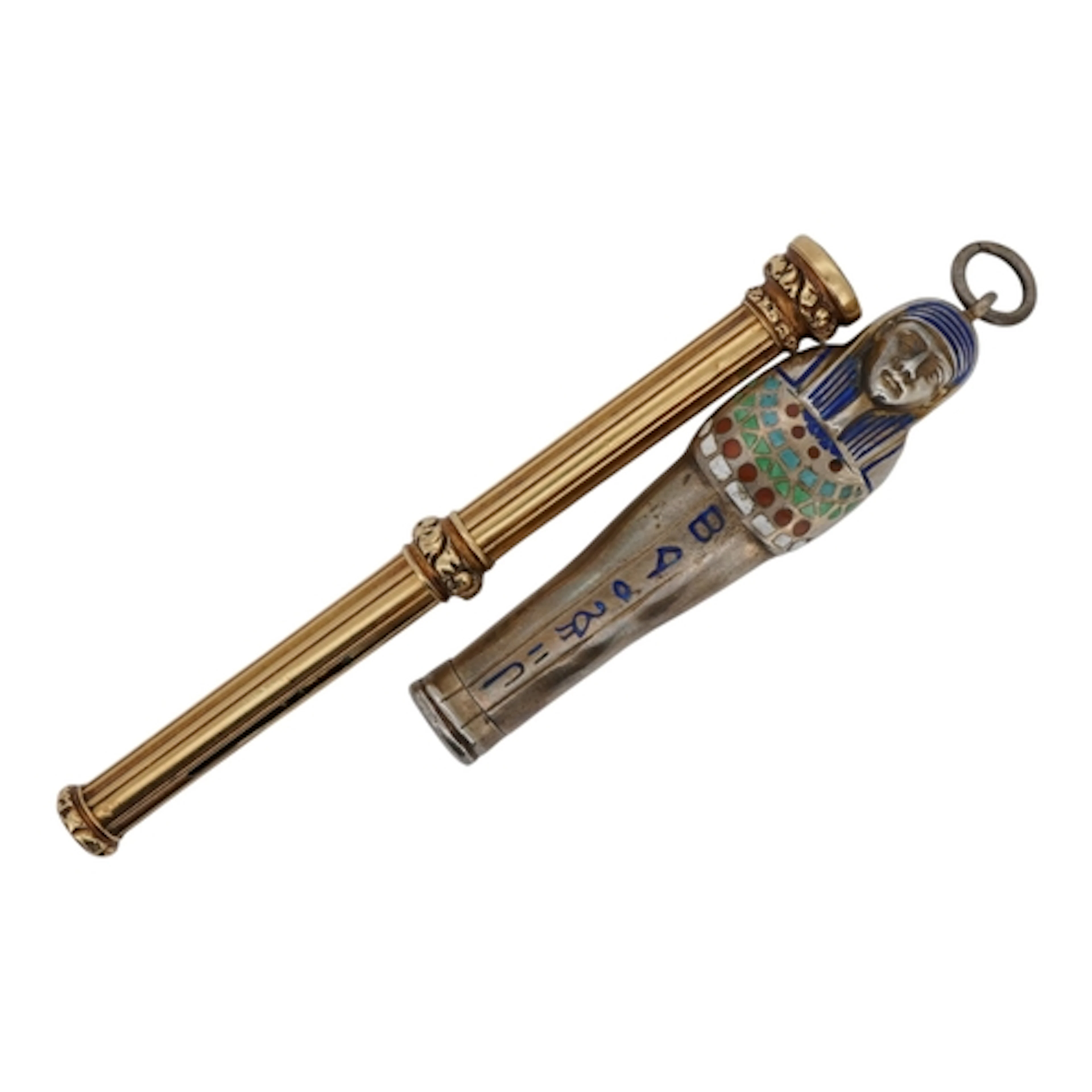 A continental 800 standard and polychrome enamel novelty pro...