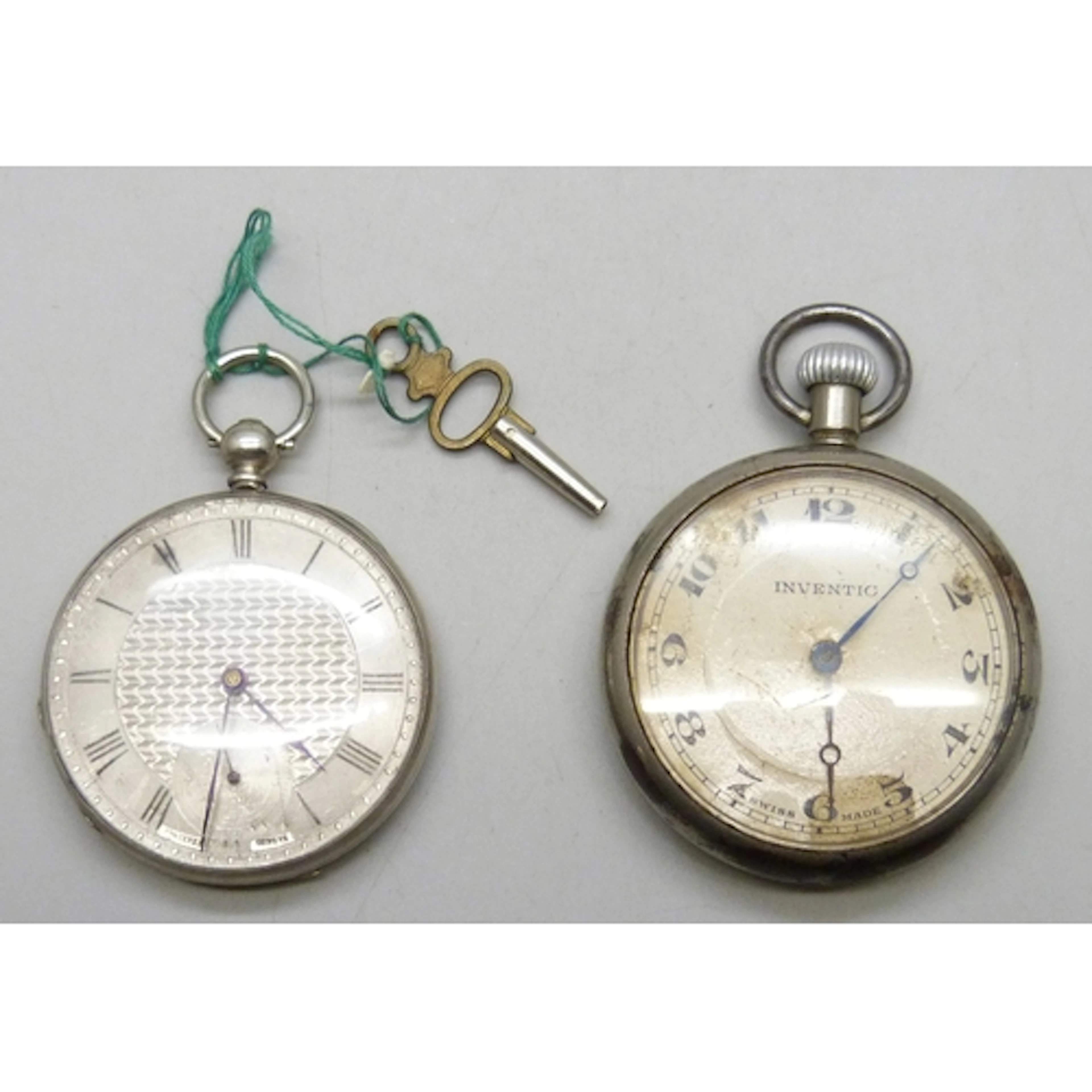 Two pocket watches including Inventic