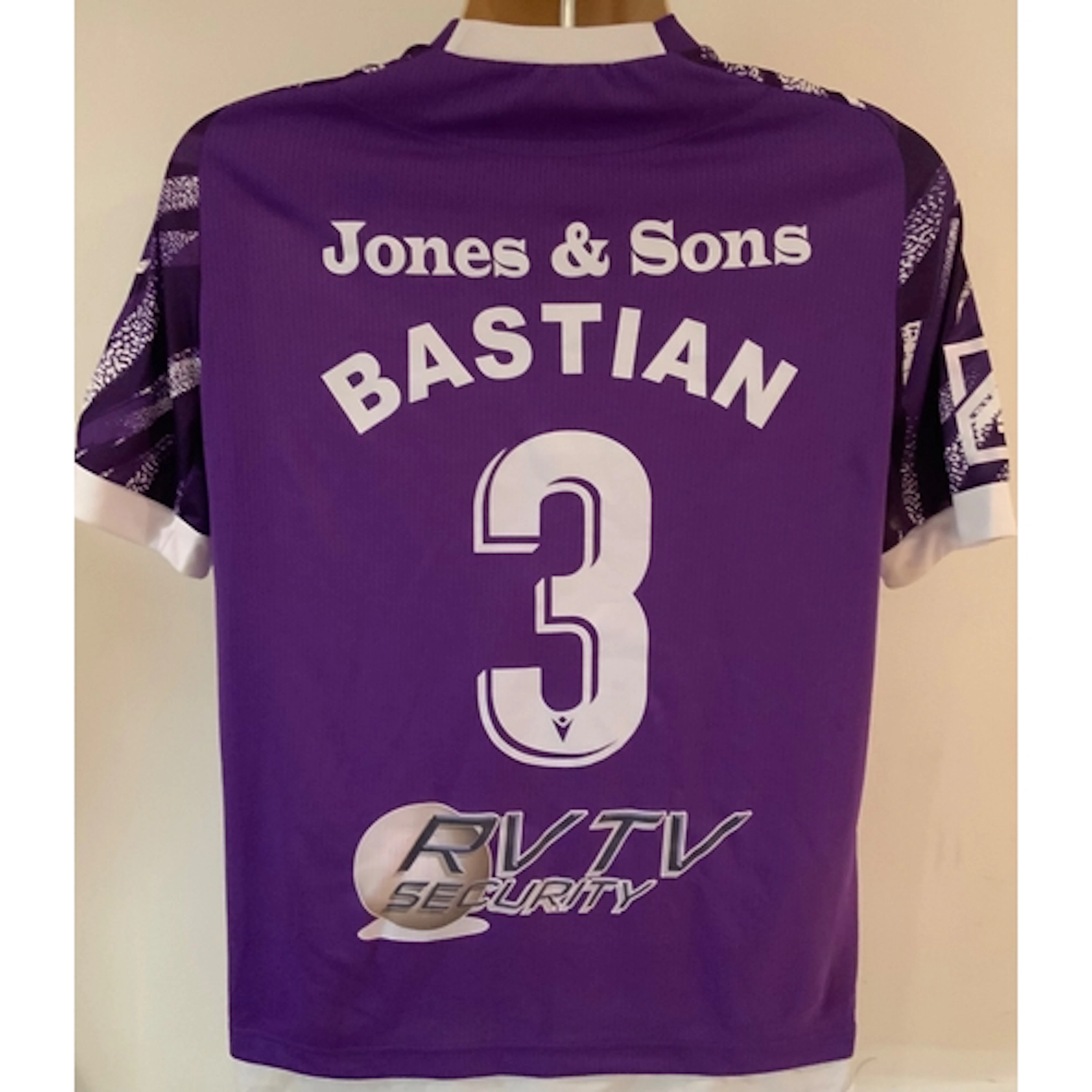 Enfield 2023 Match Worn Football Shirt: Neil Butterfield tes...