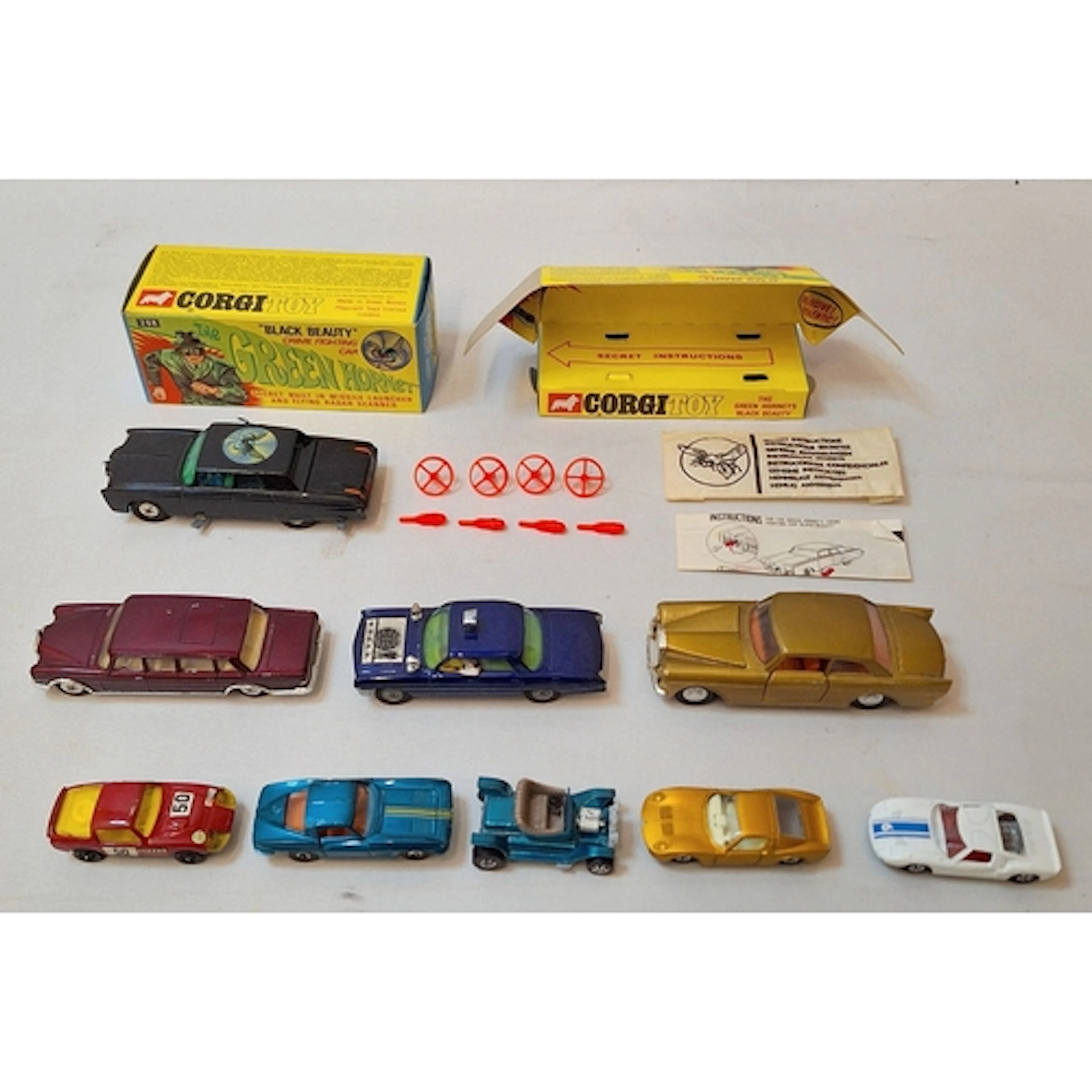 Corgi Toys No. 268 Die Cast Scale Model Black Beauty Crime F...