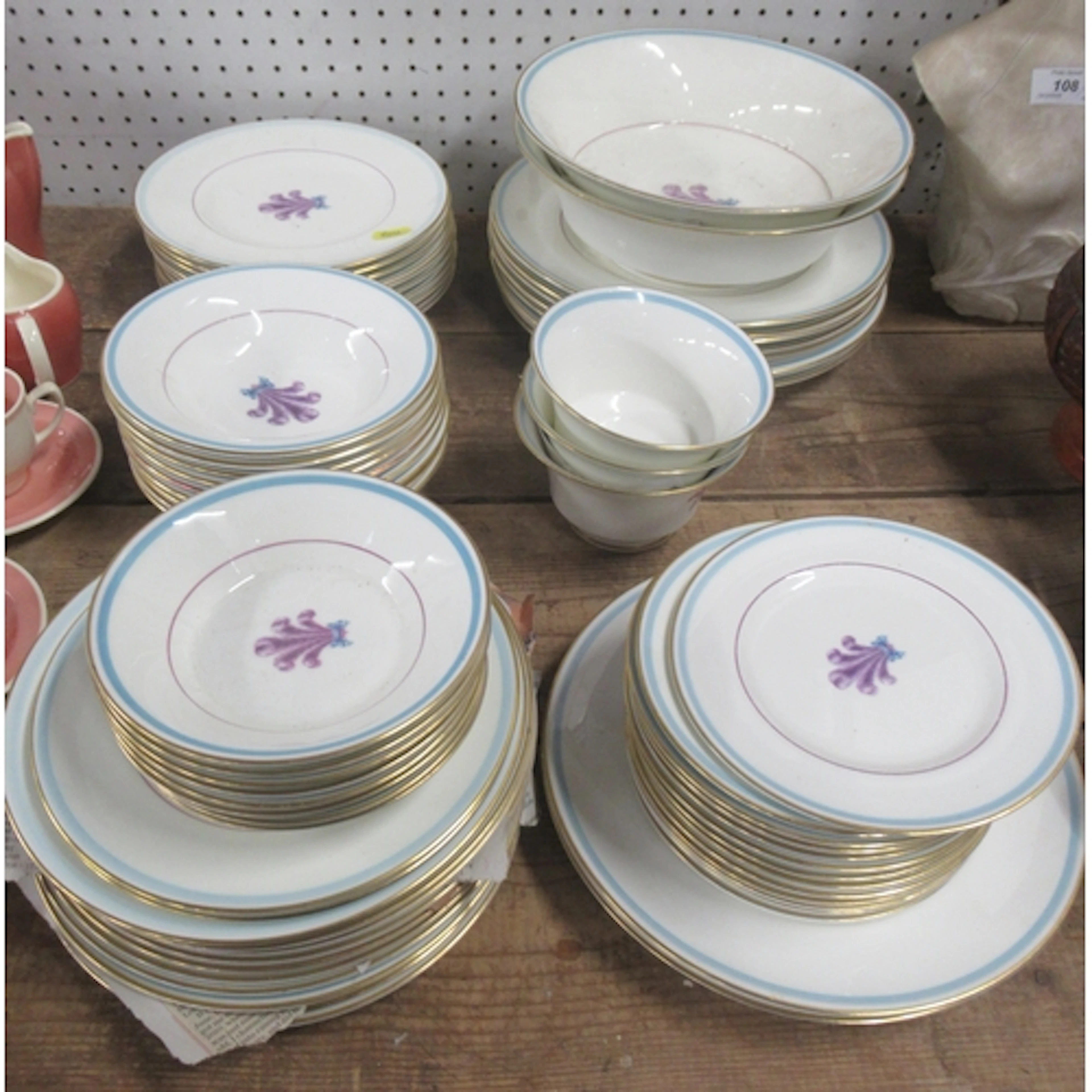 A collection of Royal Worcester Florizel dinnerware