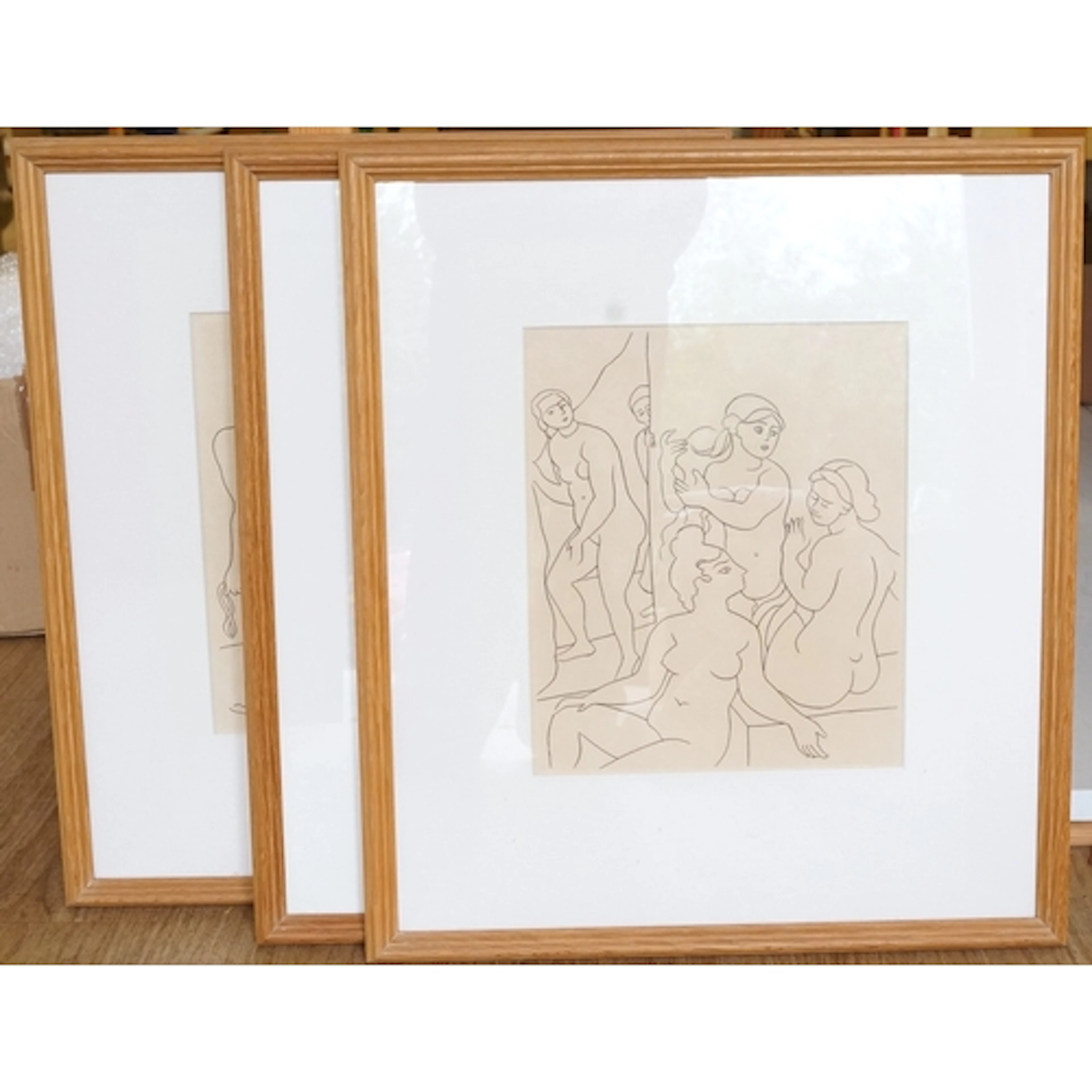 After Andre Derain (1880-1954), three images from 'Le Satyri...