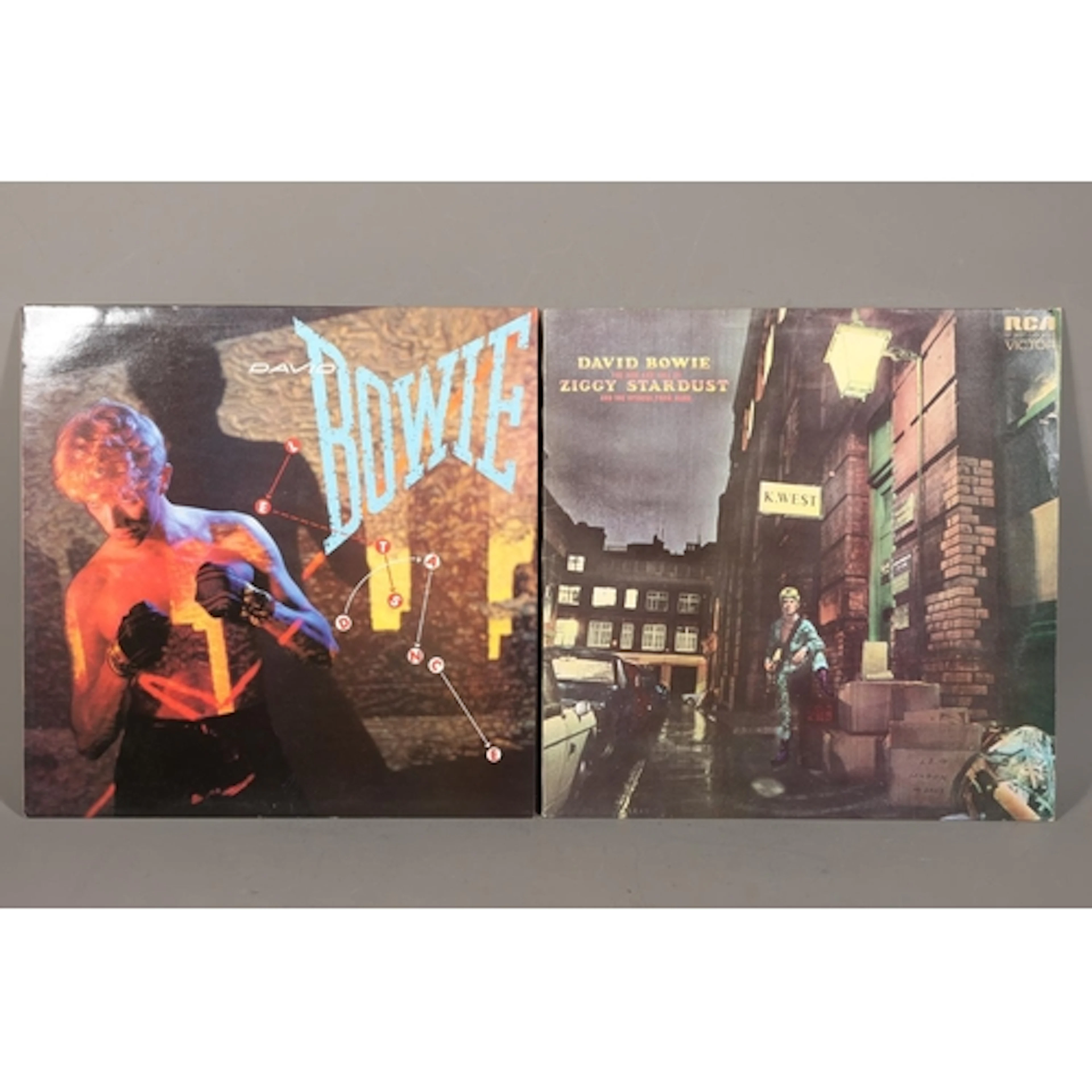 David Bowie vinyl records to include Lets Dance, AML 3029 an...