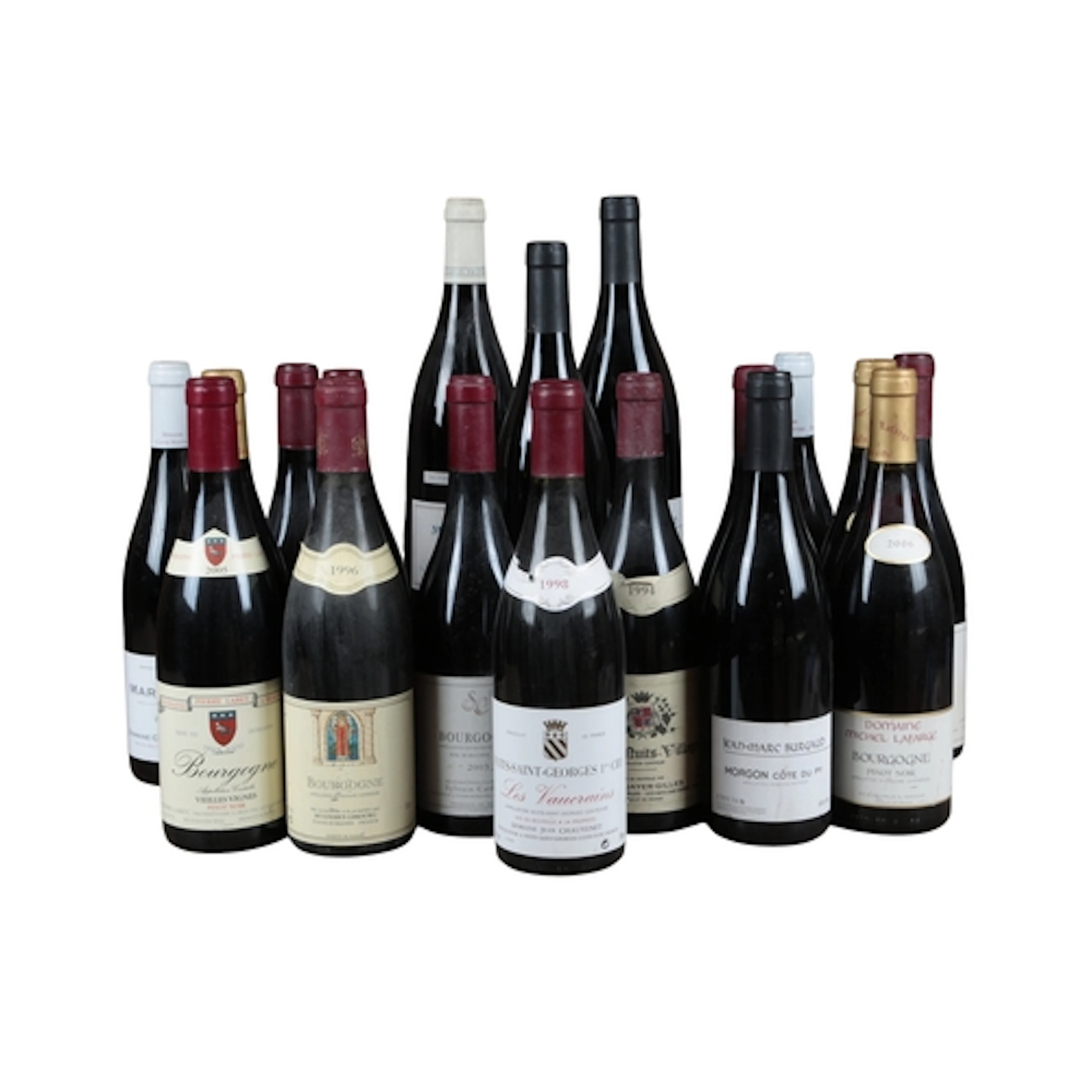 Burgundy mixed case, Michel Lafarge, Sylvain Cathiard, Jean-...