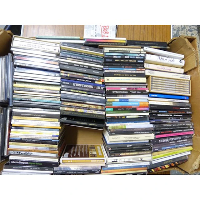 A box of rock and pop CDs to include Nick Cave & The Bad...