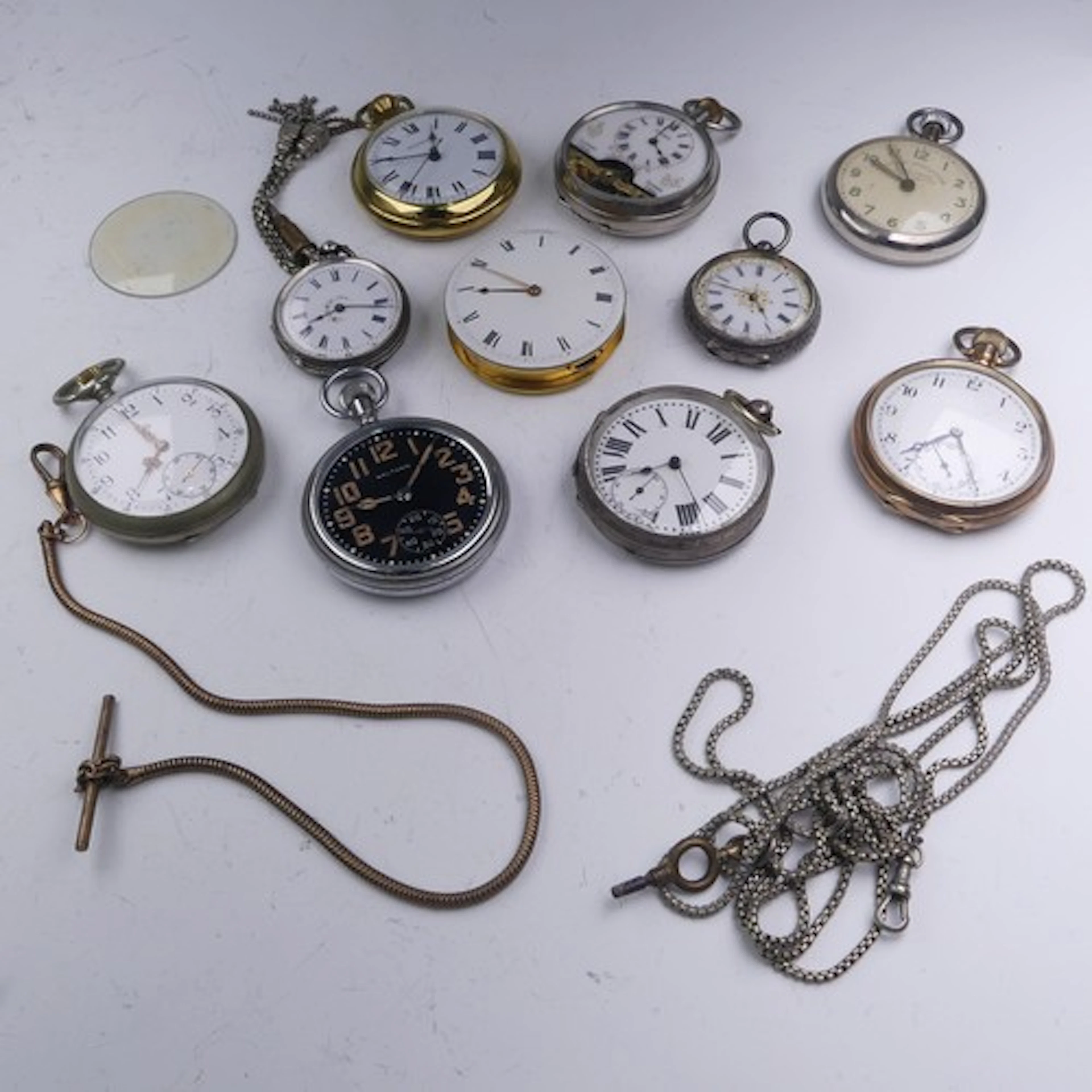 A 19thC fusee Pocket Watch movement, signed for William Gray...