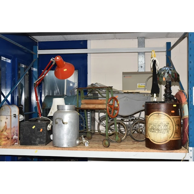 A GROUP OF VINTAGE ITEMS AND MISCELLANEOUS, to include, a Tr...