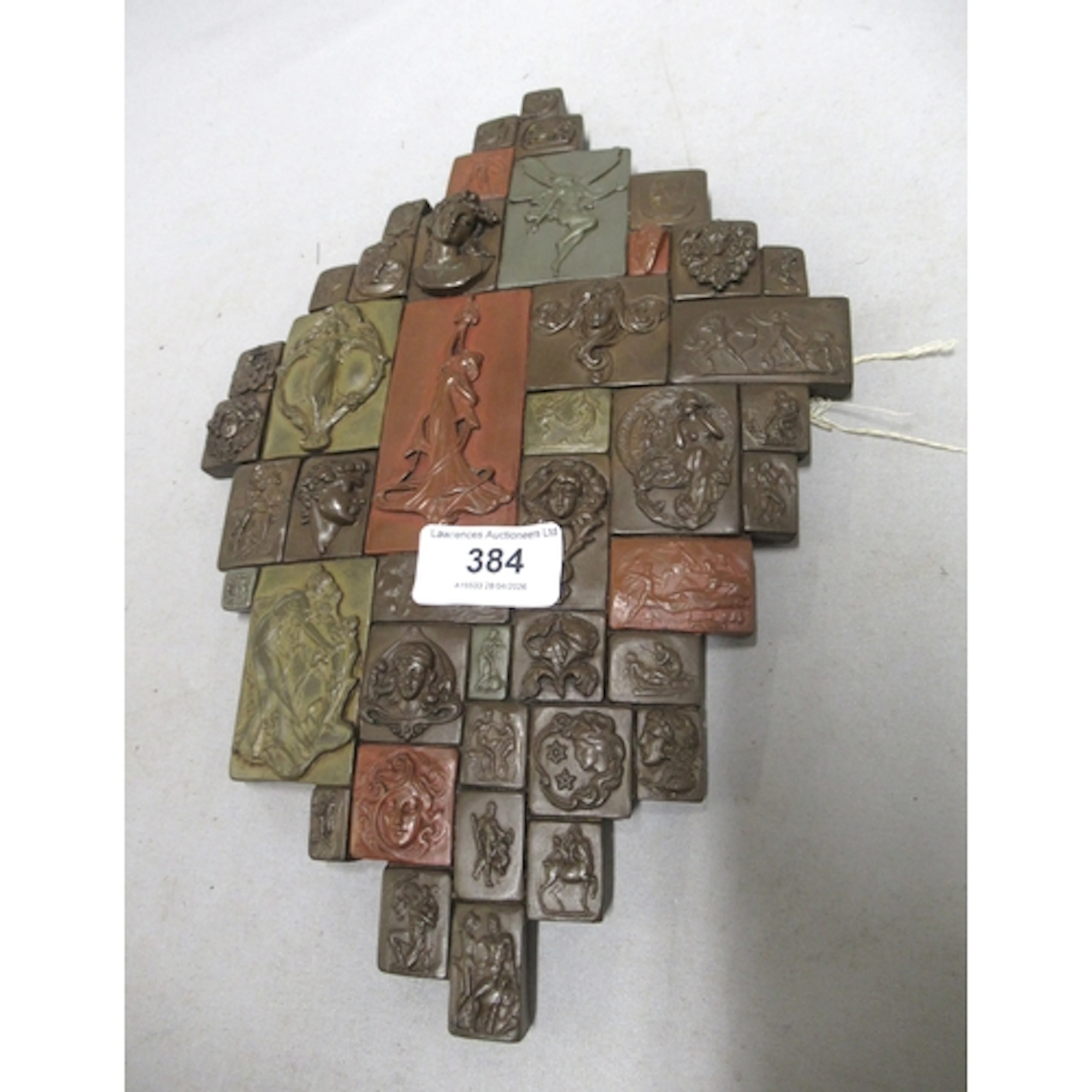 Vintage 1970s moulded resin wall plaque after South African ...