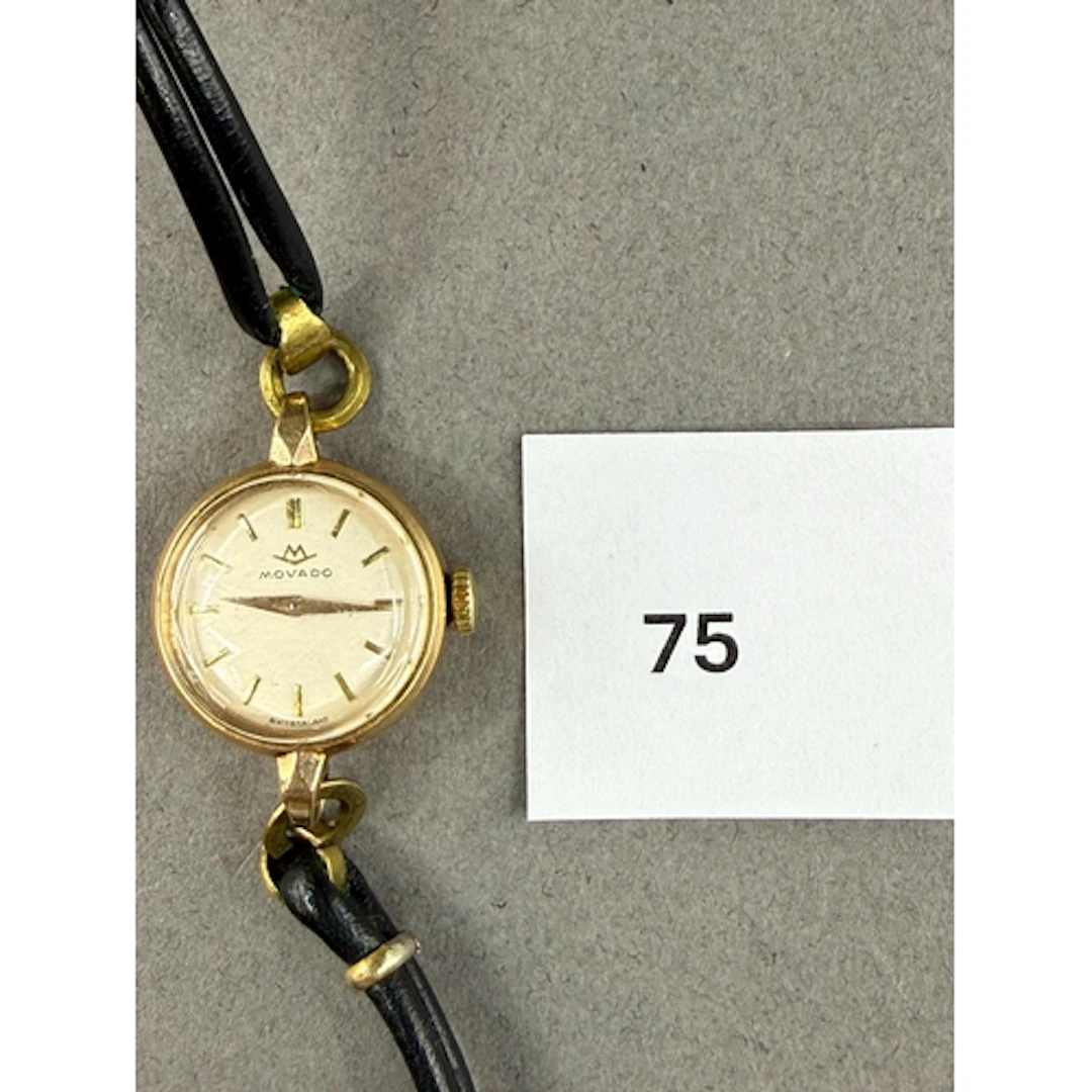Watches-The DH Collection Part 1 - Movado 9ct gold Ladies wr...