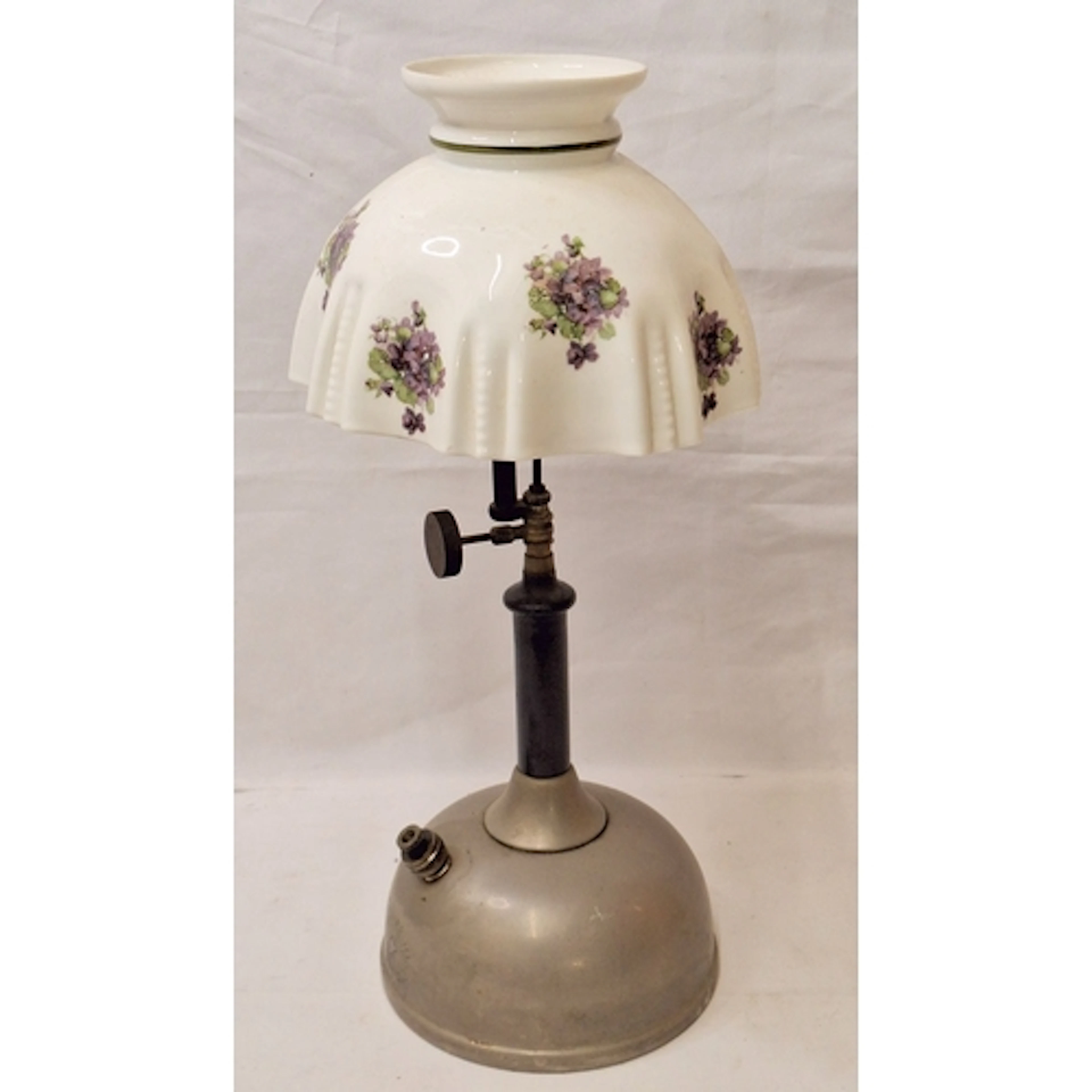 Vintage Oil Lamp Marked The Evening Star British Made, with ...
