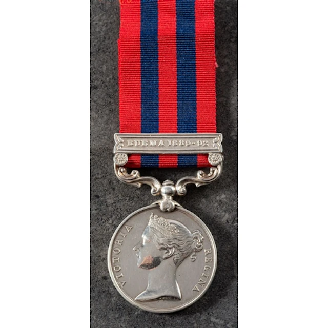A Victorian India General Service Medal with Burma 1889-92 c...