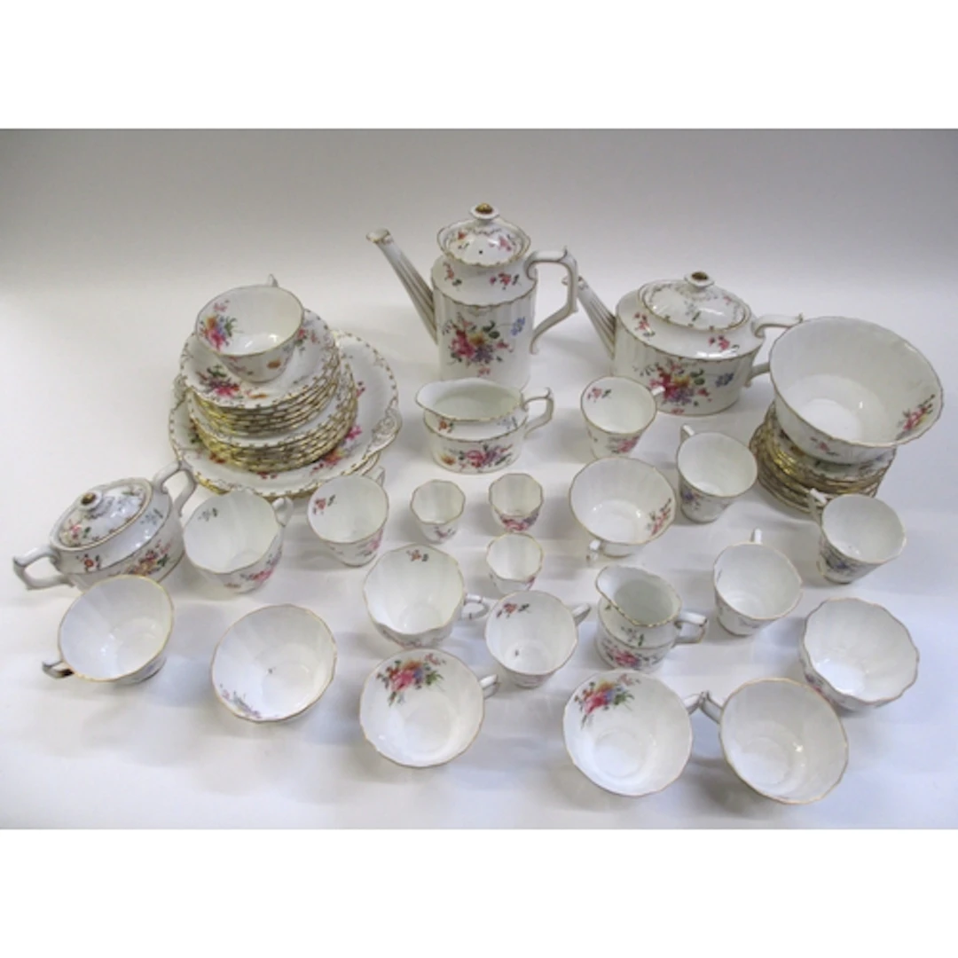 Royal Crown Derby Posies pattern tea service