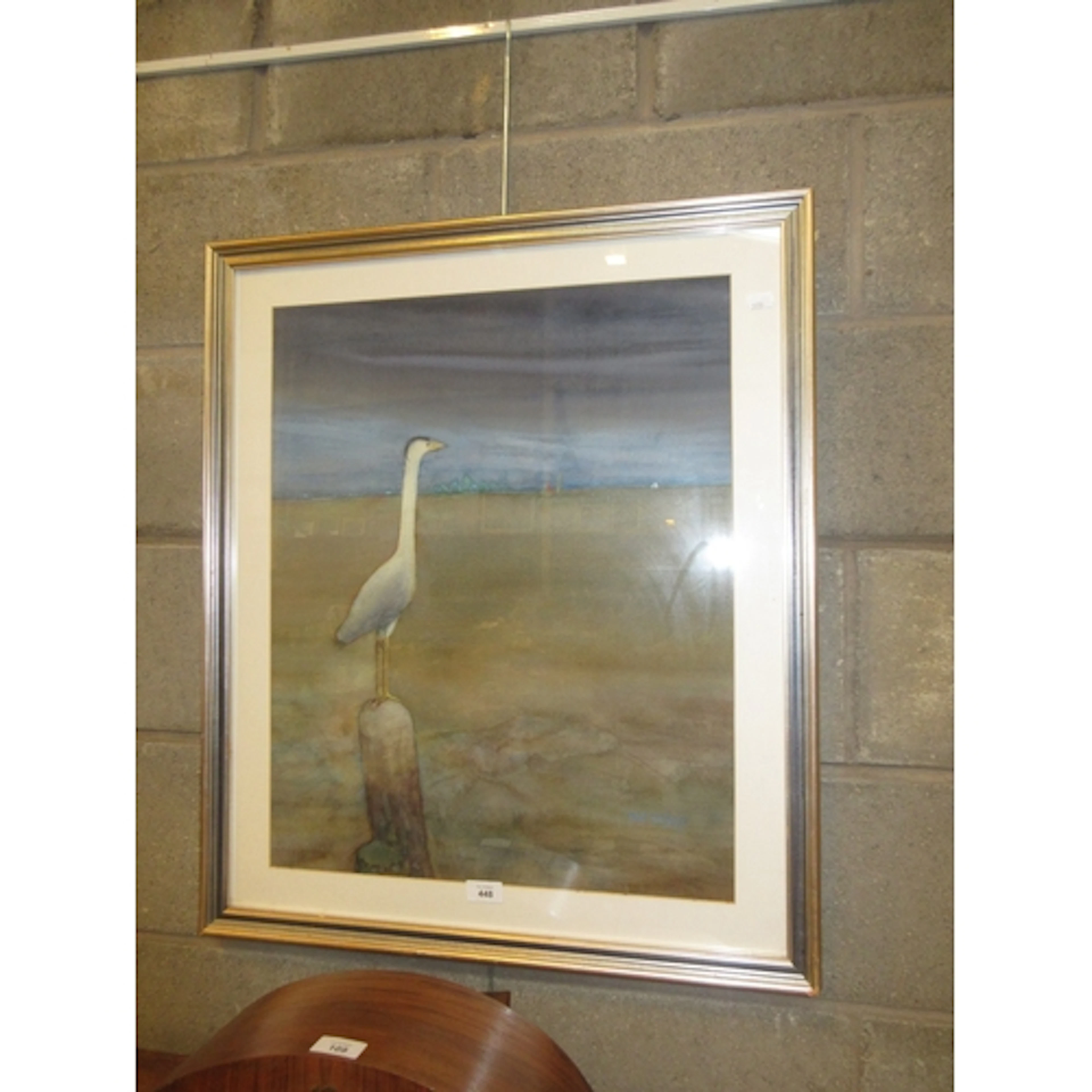 Pat Edgar, Watercolour, Birds View of Marken, 61x49cm