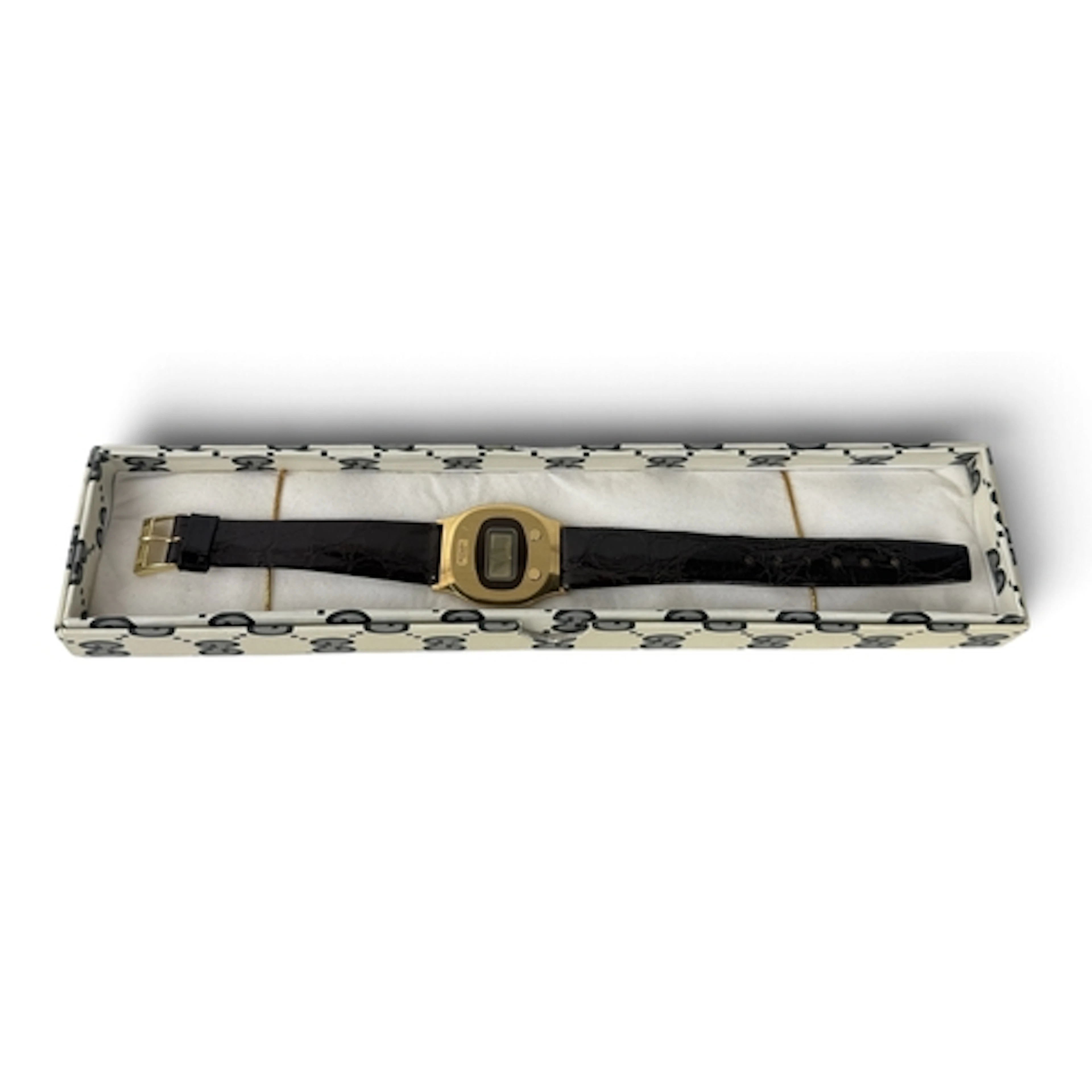 ROTARY SWISS LCD QUARTZ DIGITAL WRIST WATCH, 1970'S In brush...