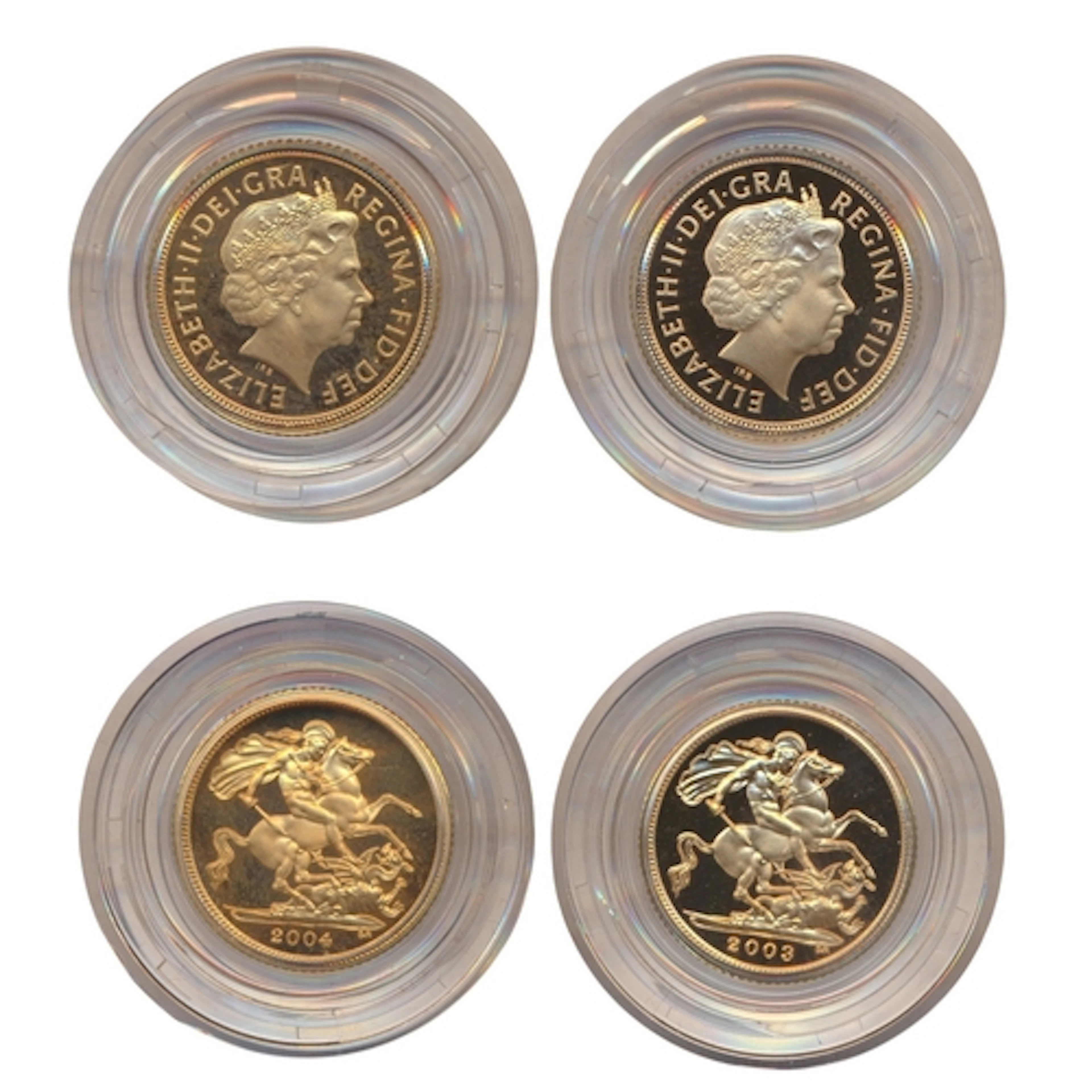 Investment Gold Lot - Documents Required. 2003 and 2004 half...