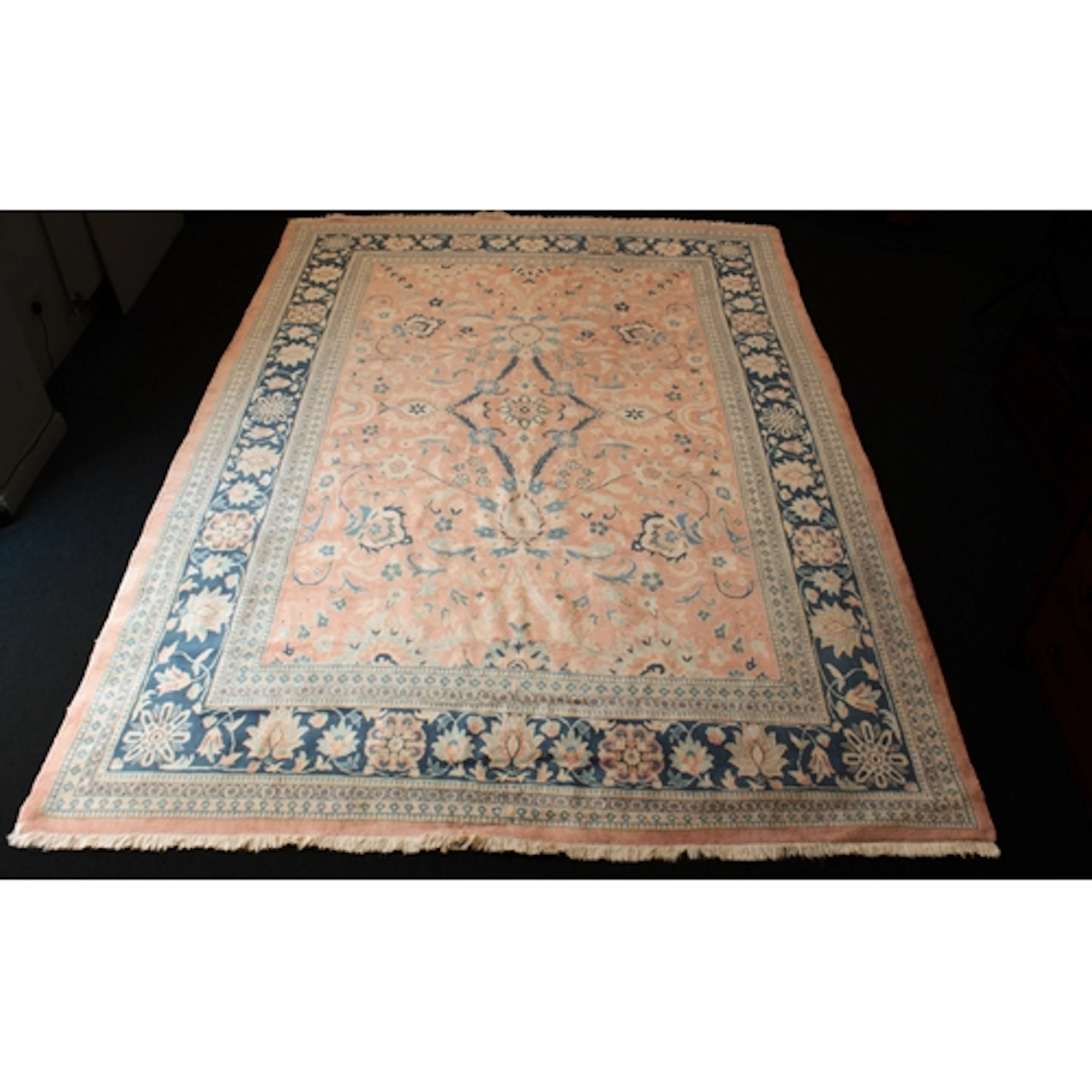 A large Turkish hand knotted wool carpet - second half 20th ...