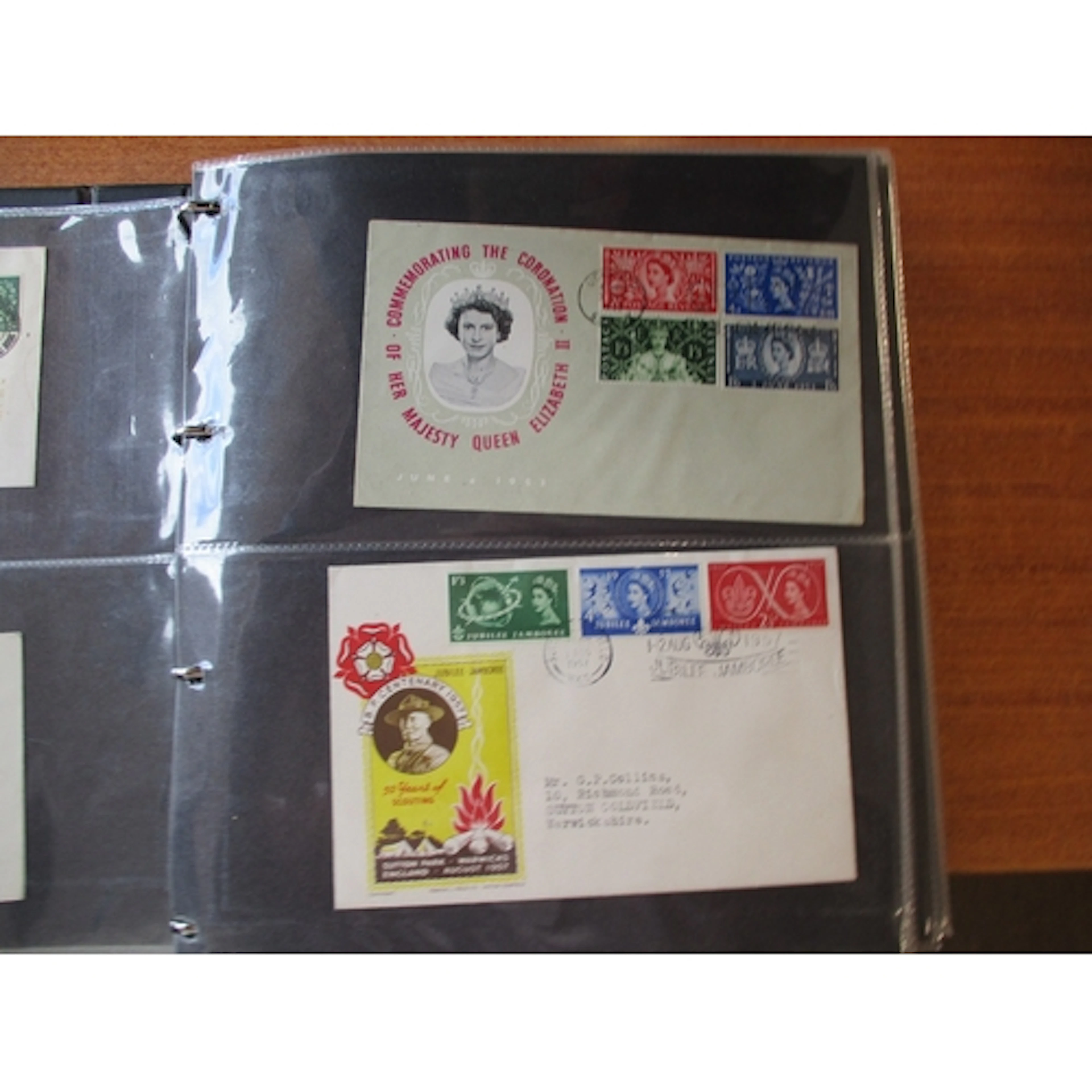 FDCs coln from 1936-1970 in 1 SG. Malvern album many better ...