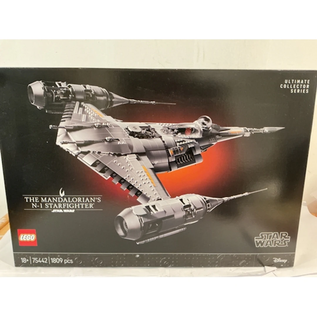 A Boxed And Sealed Lego Star Wars The Mandalorians N-1 Starf...